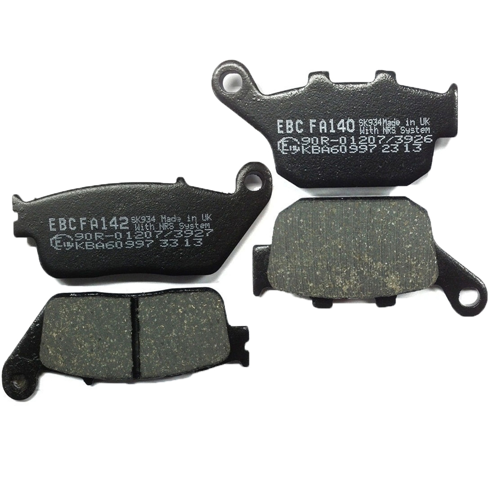 EBC Bremsbelagsatz für Honda CBR250 CB-1 NTV600 NTV650 organische Beläge