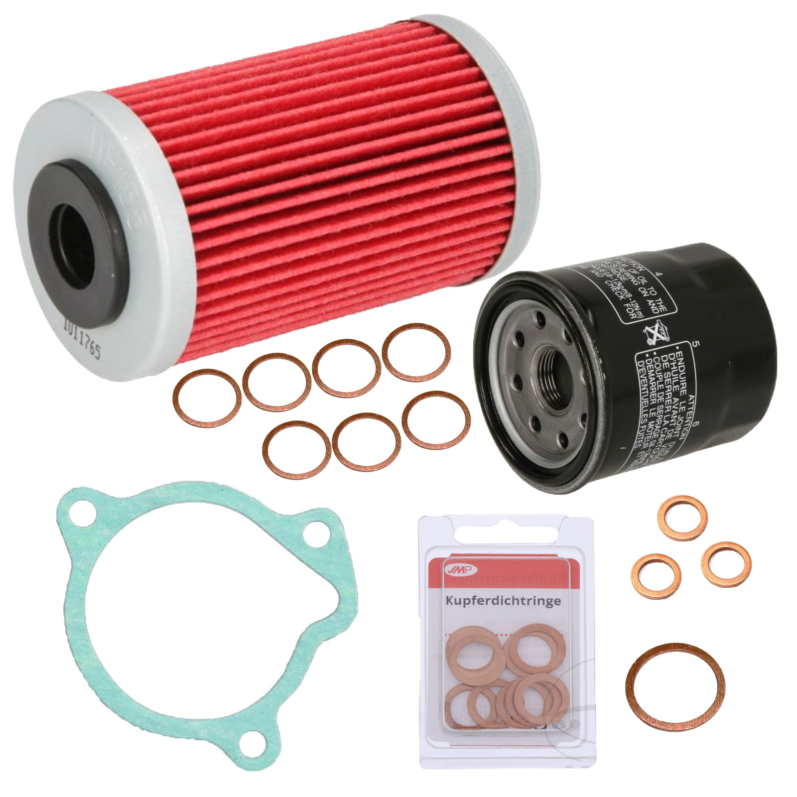 Service Kit Ölfilter Dichtungen Ölwechsel für KTM LC4 400-660 Supermoto EXC SMC Duke Inspektionskit