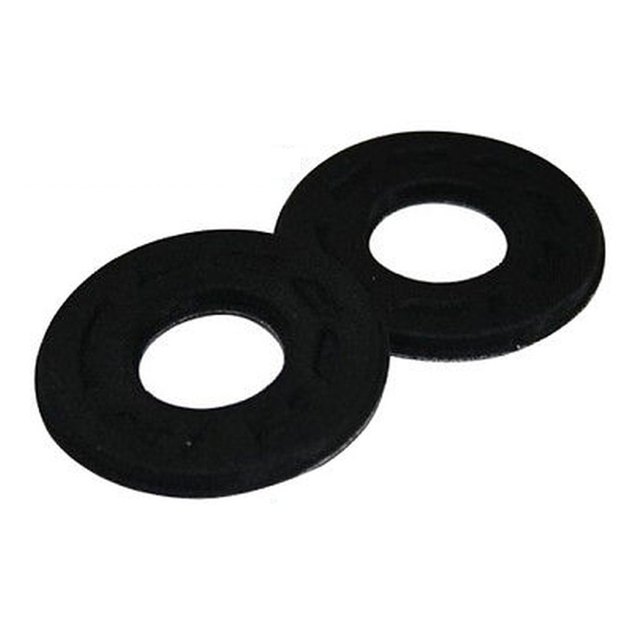 2x Progrip DONUT Schwarz Flanschschaum für Griffgummi Donuts