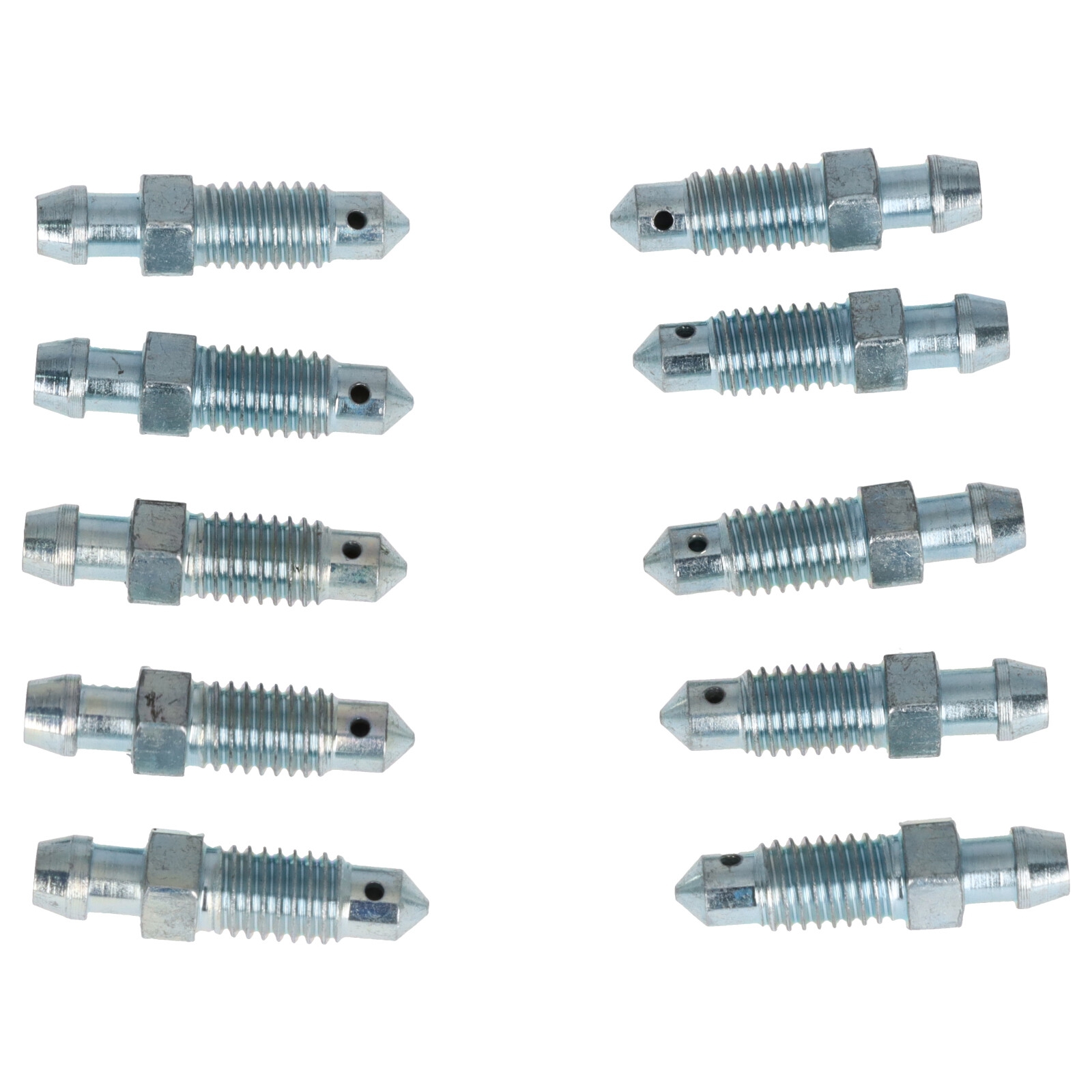 10x Bremsen Entlüfterschraube Entlüftungsventile M8x1.25x32.4 mm SW9 für Mercedes BMW