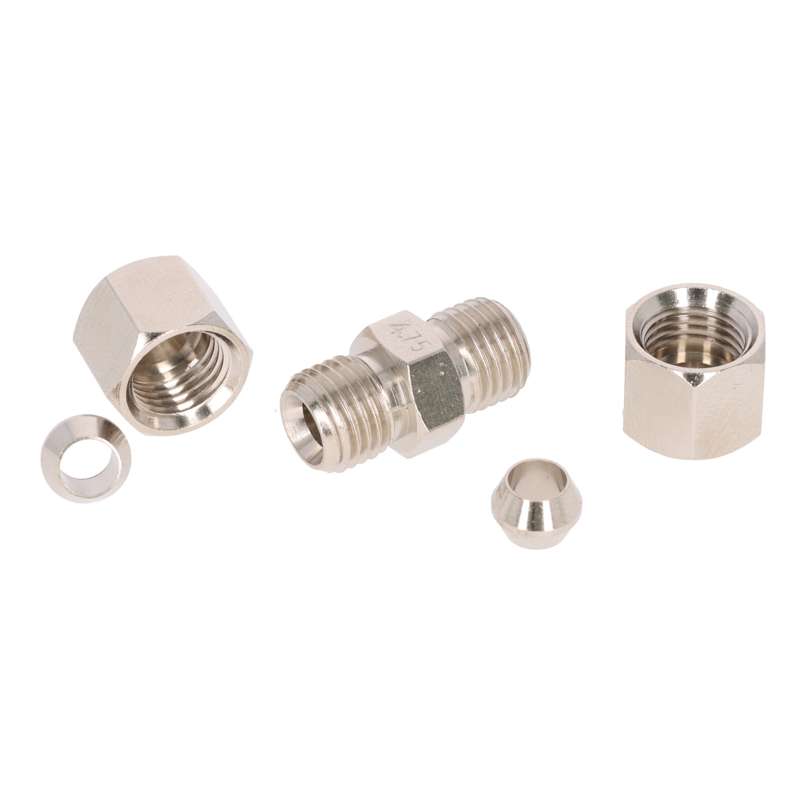 Quickbrake QBSTT4.75 Bremsleitungsverbinder Schnellverbinder 5mm einschraubbar ohne bördeln