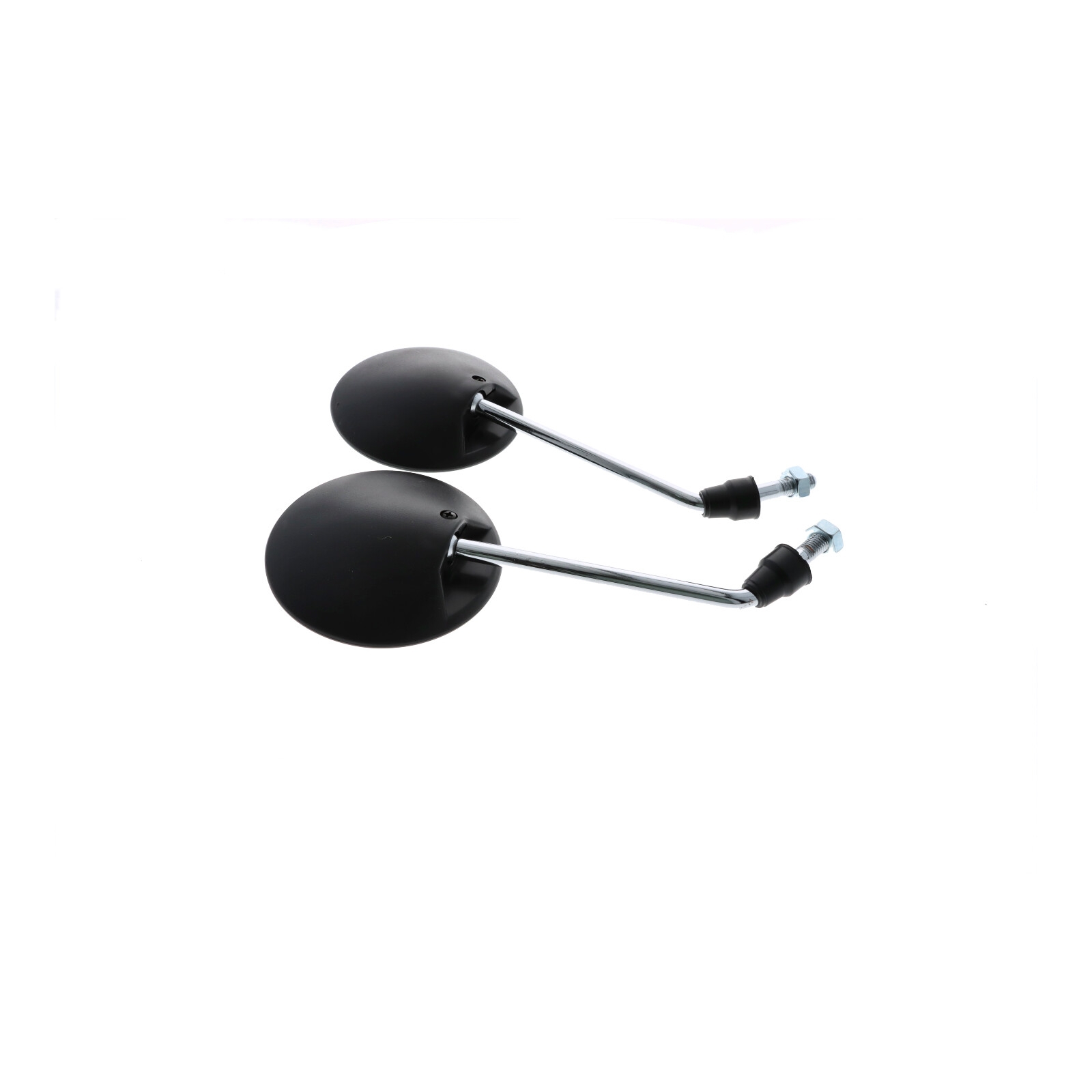 Spiegelpaar für MZ ETZ 125 150 250 251 TS 250/1 M10x1.5mm schwarz