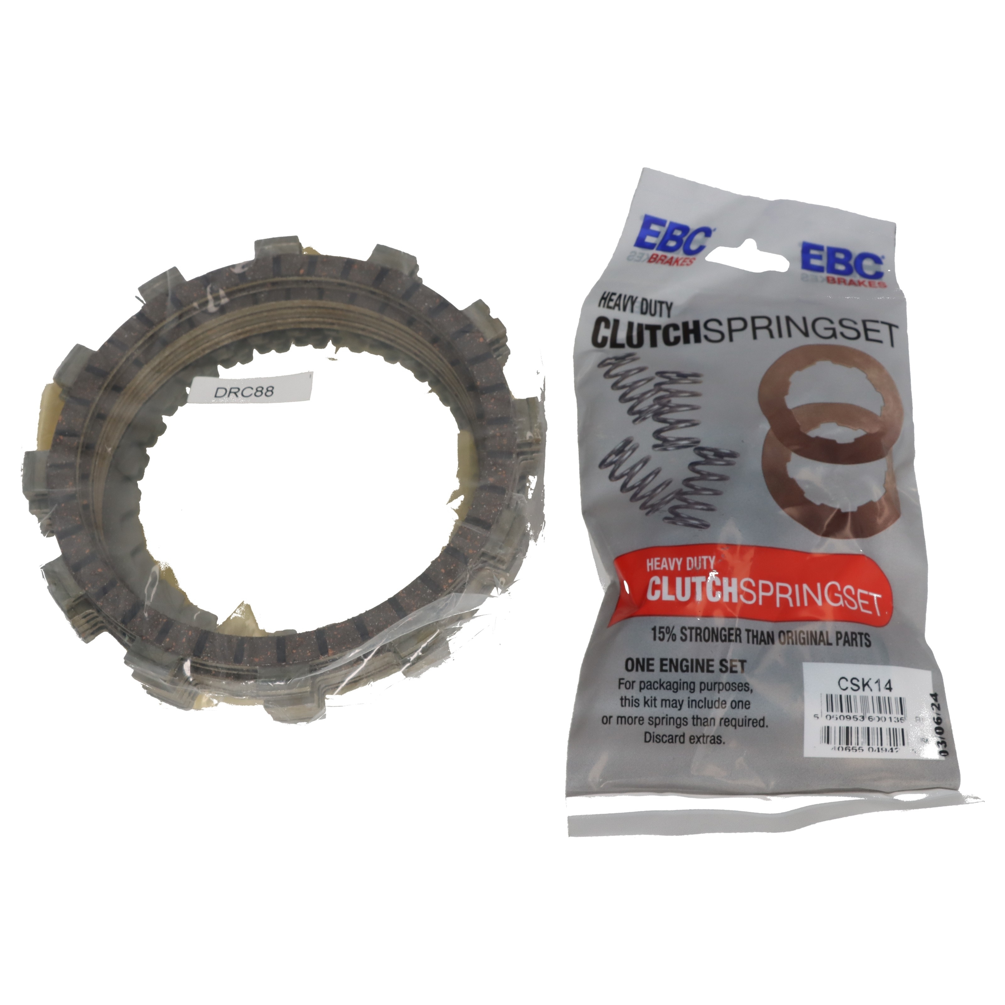 EBC DRC088 Kupplung für Yamaha XT 600 TT XTZ 660 SZR MZ Baghira S Reparatursatz verstärkt