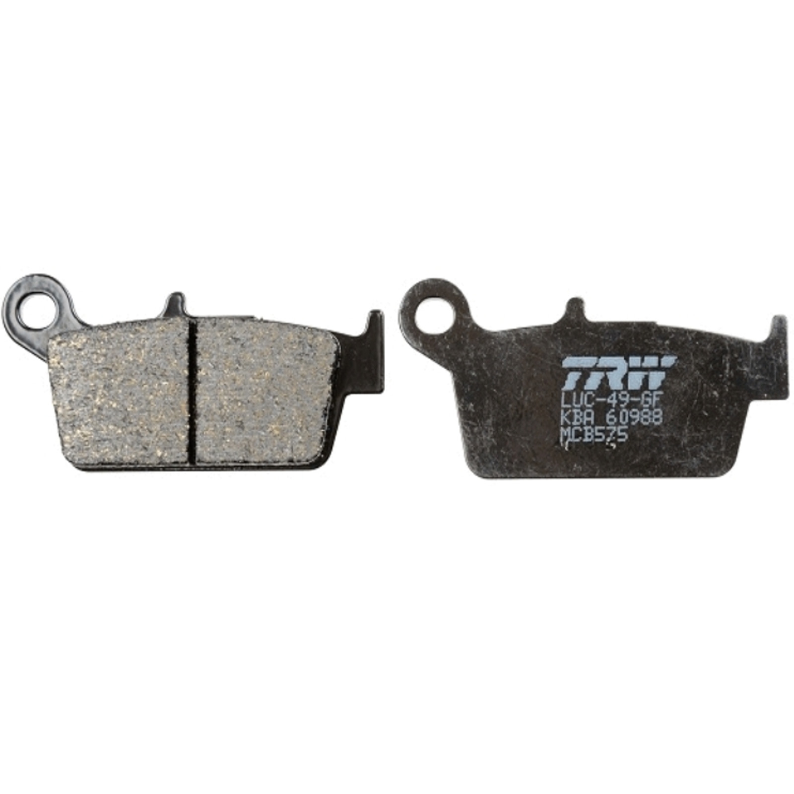 TRW MCB575 Bremsbeläge für Honda CR XR Kawasaki KX KLX Suzuki DR DR-Z RM Yamaha WR