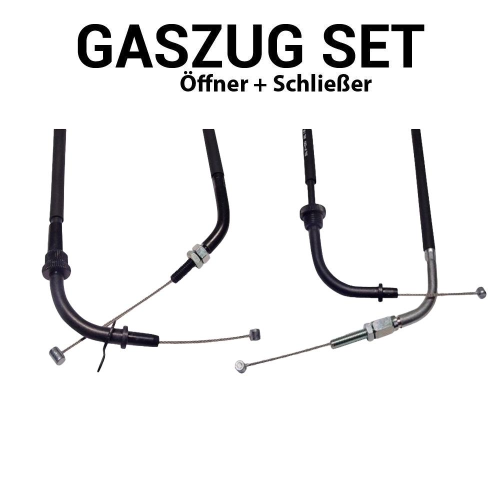 Gaszug Satz für Yamaha FZS 1000 (S) Fazer 2001 - 2005 Öffner A + Schließer B