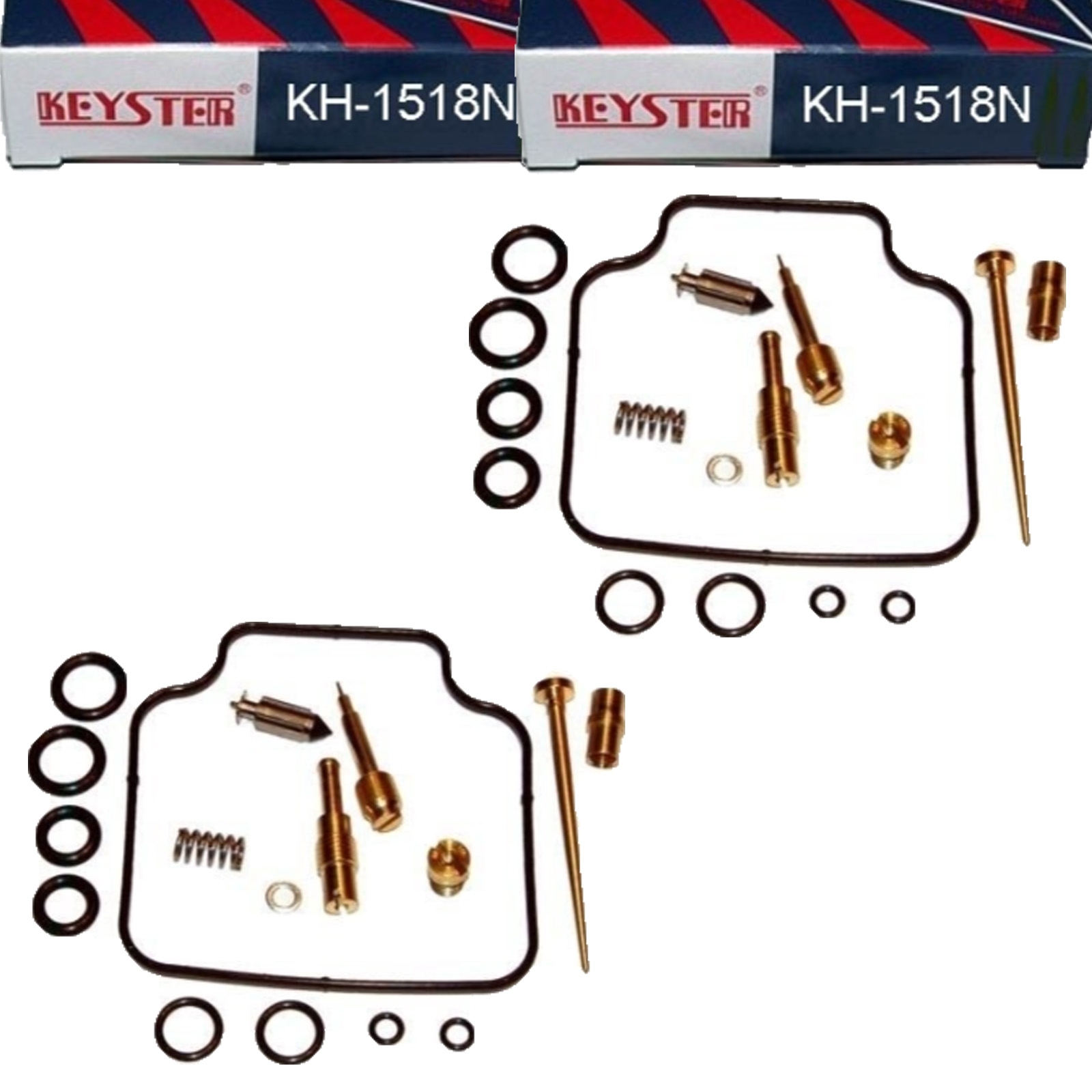 2x Keyster KH-1193N Vergaser Reparatursatz für Honda CB450 S 1986 - 1989 PC17