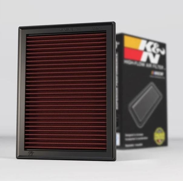 K&N Tauschluftfilter 33-2409 Nissan Juke Micra IV Note Pulsar Renault Koleos