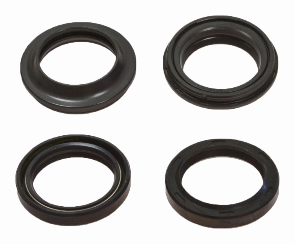 FSD-066R Gabelsimmerringe Satz 37x49x8/9.5 mm + Staubkappe + Gabelfett 25ml