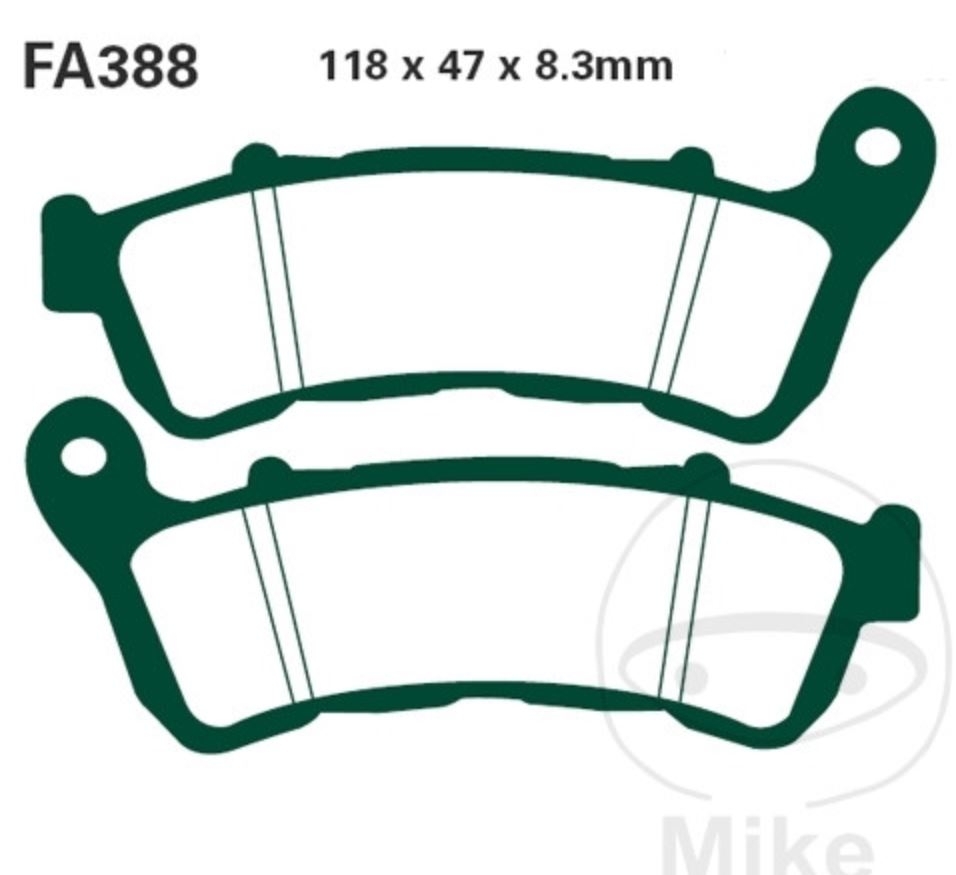 EBC Bremsbeläge SFAC388 für Suzuki UH UX 125 150 200