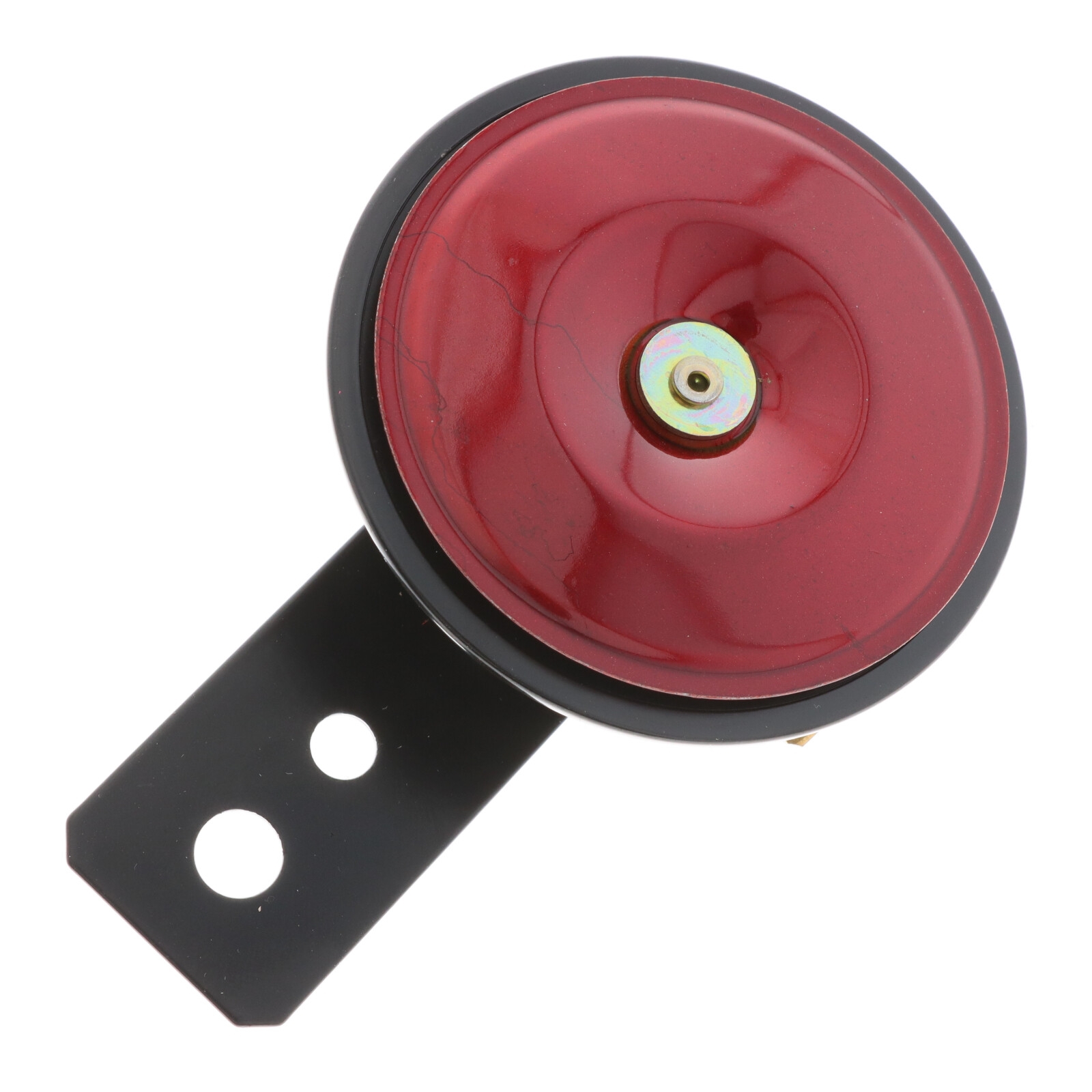 Motorrad Hupe rot-schwarz, 6 Volt, 70 mm