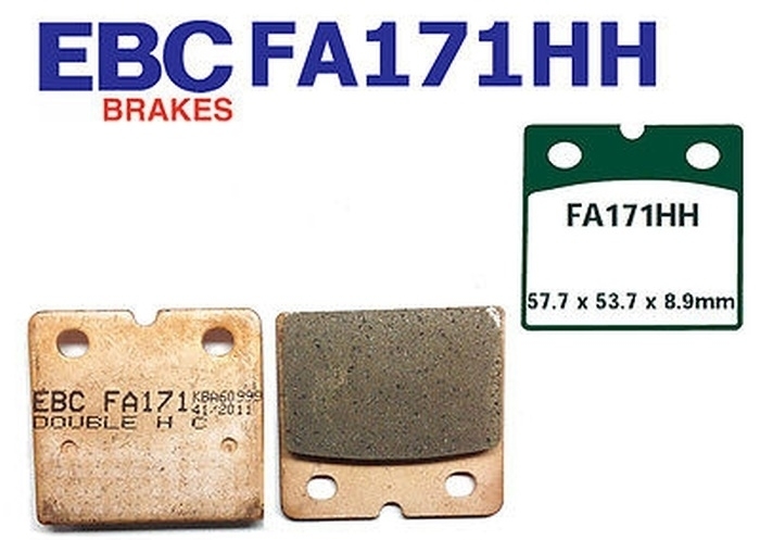 EBC Bremsbeläge FA171HH für BMW R K 65 75 80 100