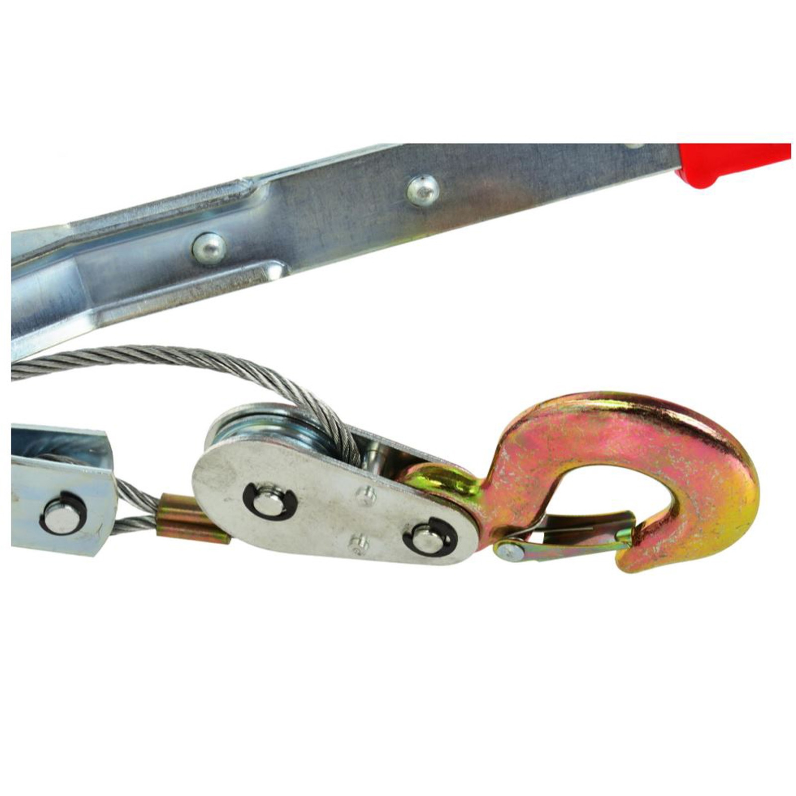 Seilzug mit Ratsche 4T Zug Ratschenzug Flaschenzug Handseilwinde Handseilzug