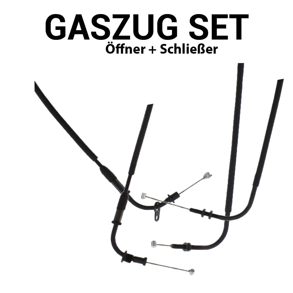 Gaszug Satz für Triumph Rocket 2300 III 23XC Touring 2008-2017 Öffner A + Schliesser B