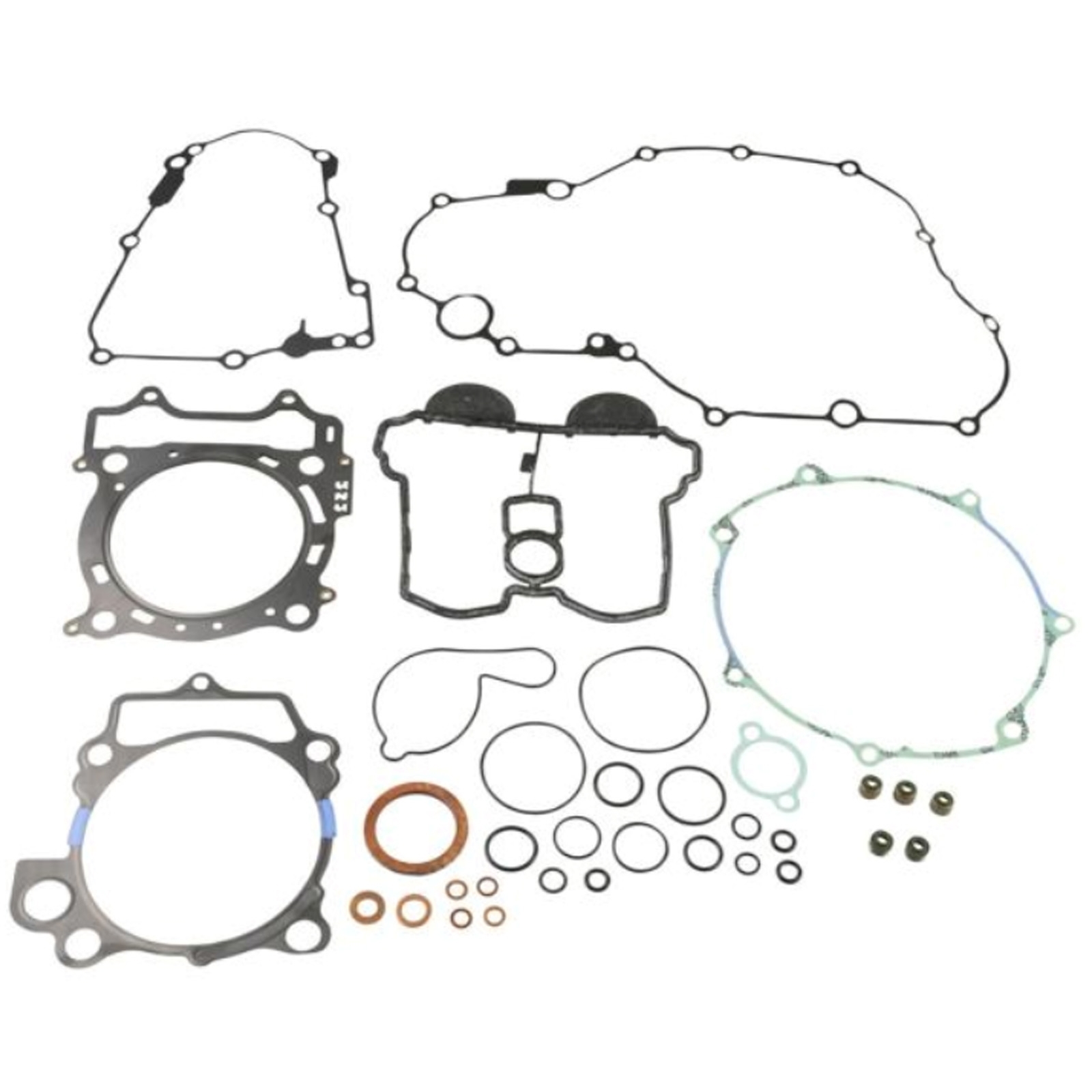 Motordichtsatz P400485850122 Dichtungssatz für Yamaha WR450 F 2007 - 2011 CJ12W CJ13W