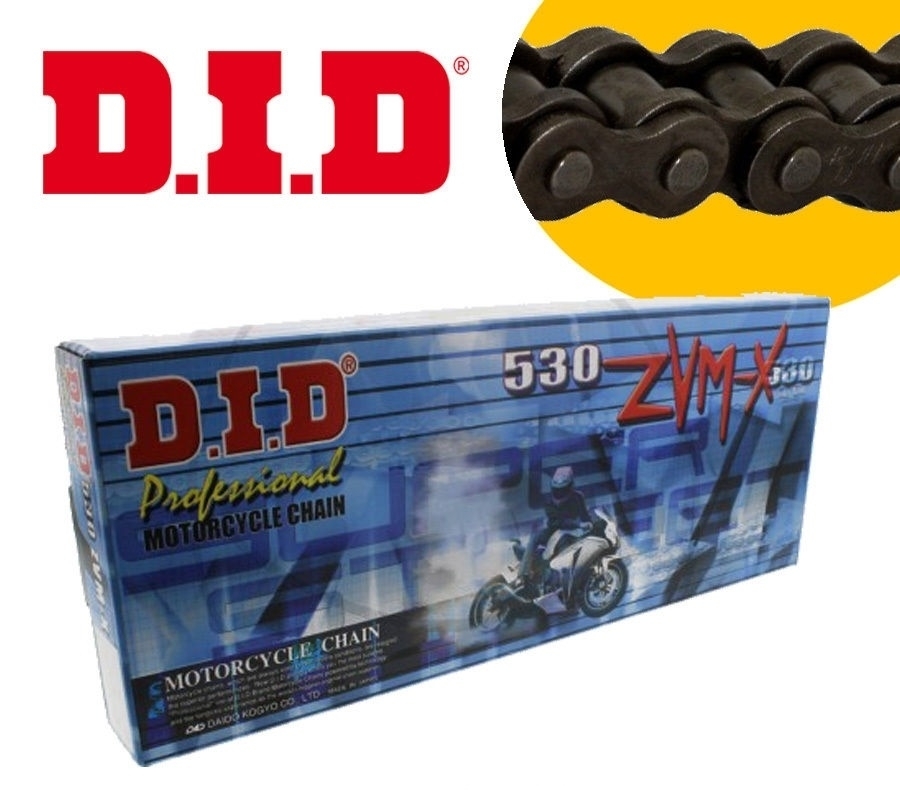 DID X-Ringkette ZVMX 530 Teilung 124 Glieder endlos / geschlossen DID530ZVMXX124LE
