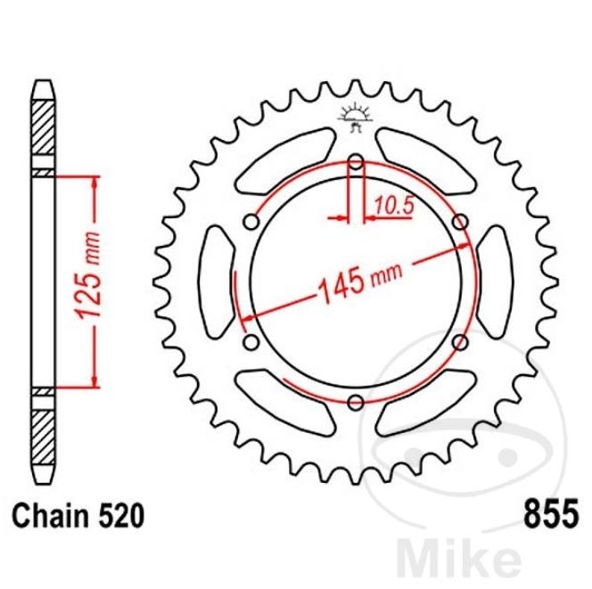 DID VX2 Kettensatz für Yamaha XJ 600 SN Diversion 1993-2003