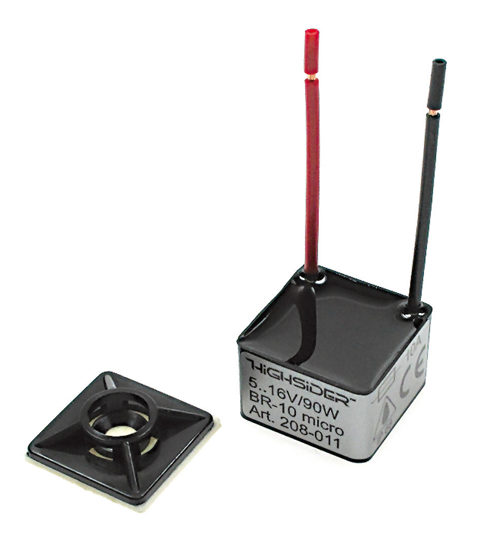 HIGHSIDER Digitales Blinkrelais BR10-micro 5-16V/1-90W