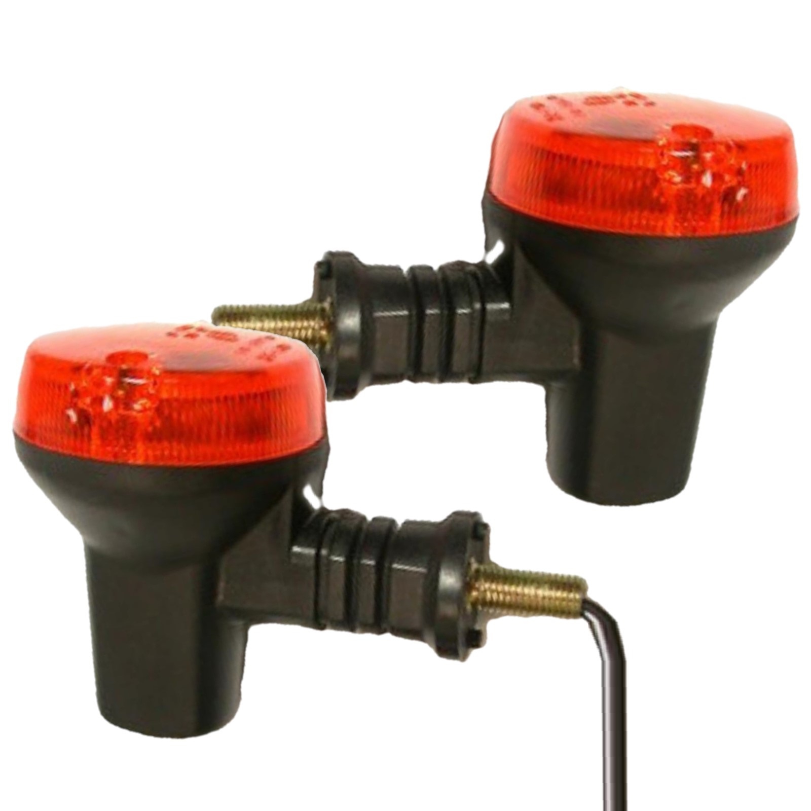 Blinkerleuchten Paar für hinten für Kawasaki KLR 600 A 1984 B 1985-1989 650 A 1987