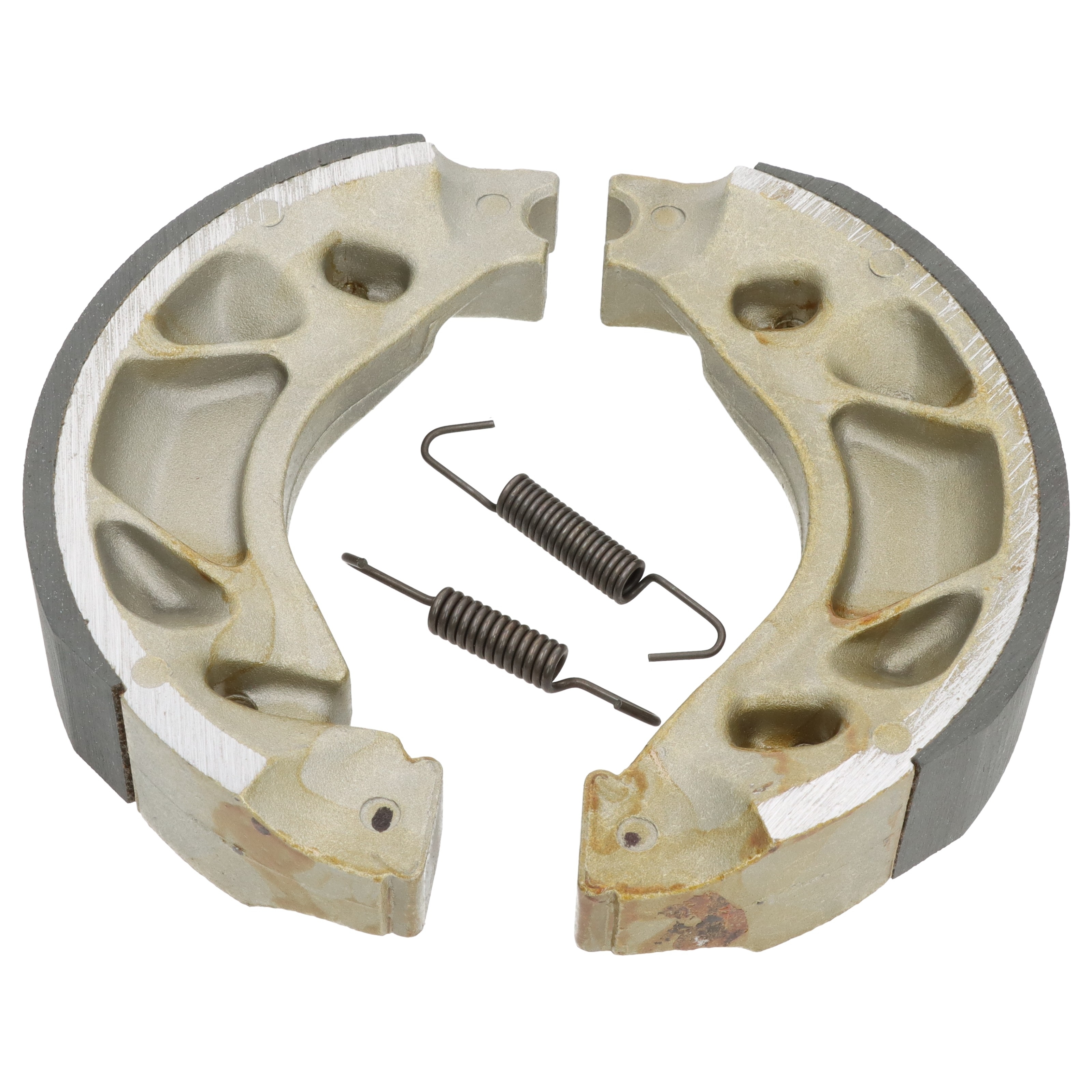 EBC Y535 Bremsbacken mit Feder für Yamaha YBR 125 ED 2007-16 SPD 2008-16 YBR 250 2007-13 130x28mm