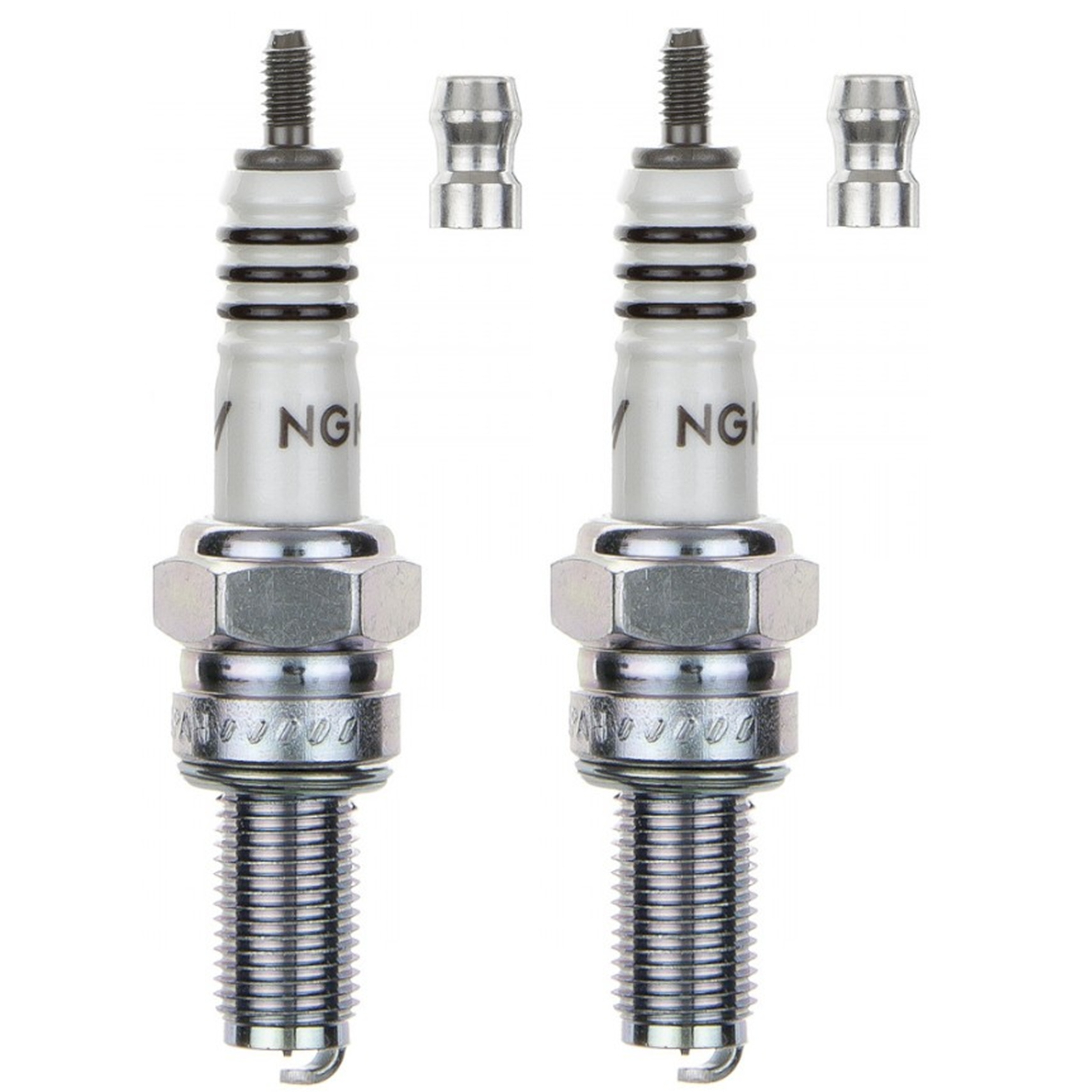 2x NGK Iridium Zündkerze CR9EIX 3521 für Aprilia BMW Ducati GasGas Husqvarna Kawasaki KTM Suzuki Yamaha