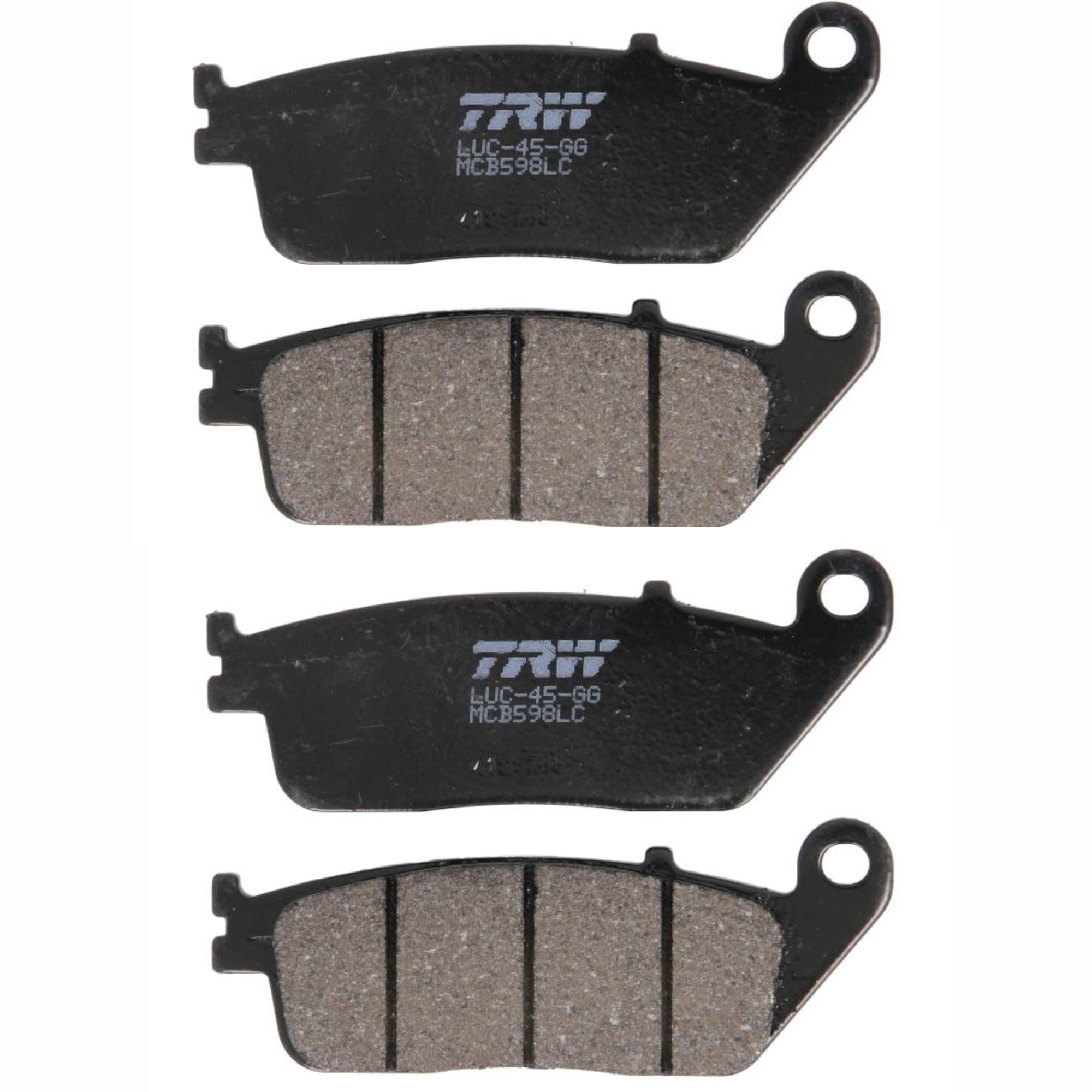 2x TRW Bremsbeläge vorne komplett MCB598LC für Suzuki AN 650 Burgman 2002-2020