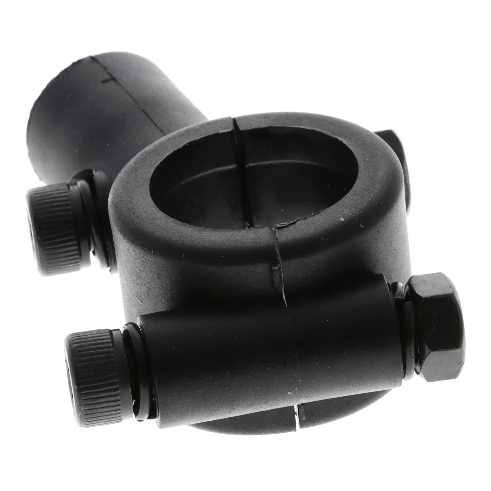Spiegelschelle Spiegelhalter Halter M8 Linksgewinde für Spiegel Motorrad Quad
