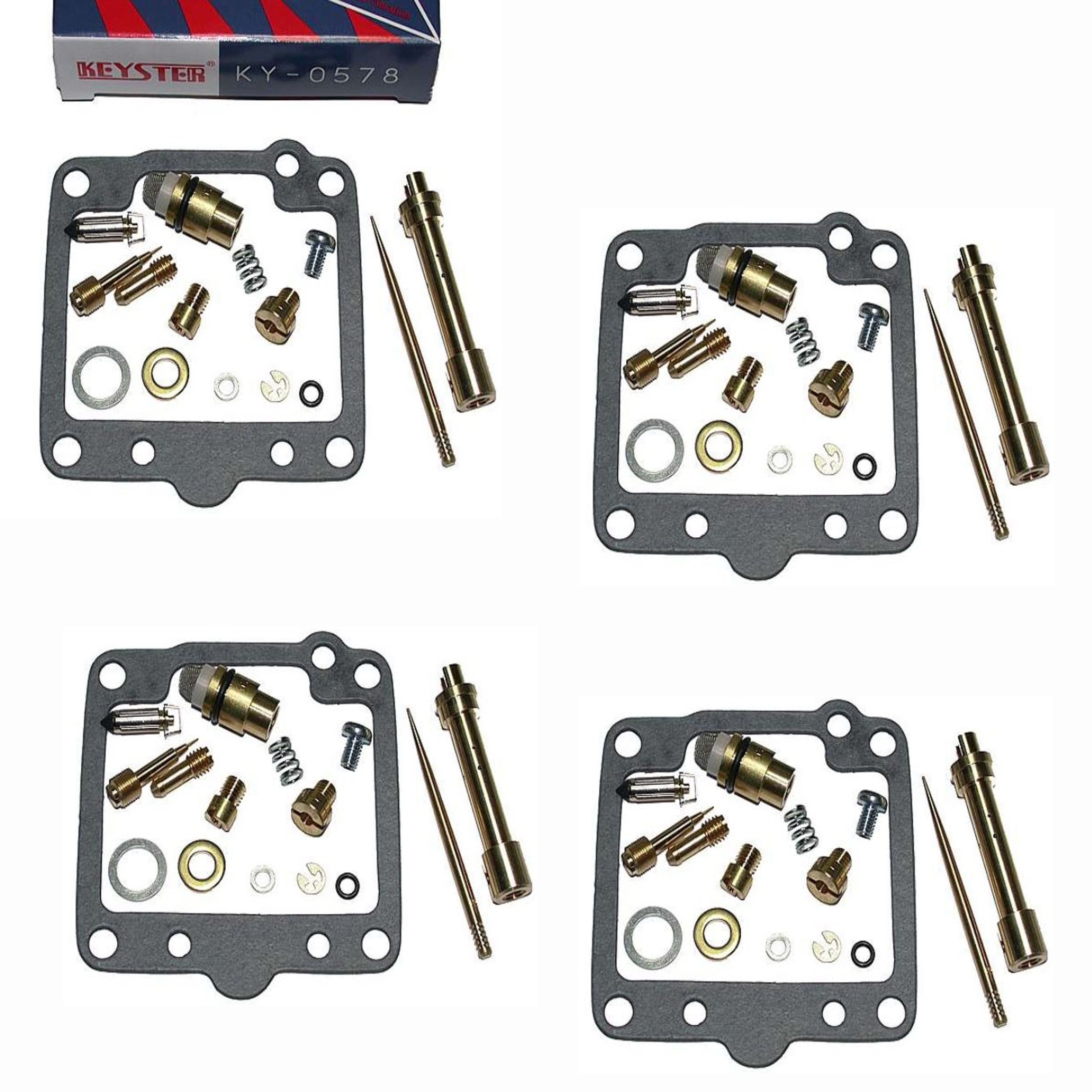 4x Keyster KY-0578 Vergaser Reparatursatz für Yamaha XS 1100 S 1981 - 1982 5K7