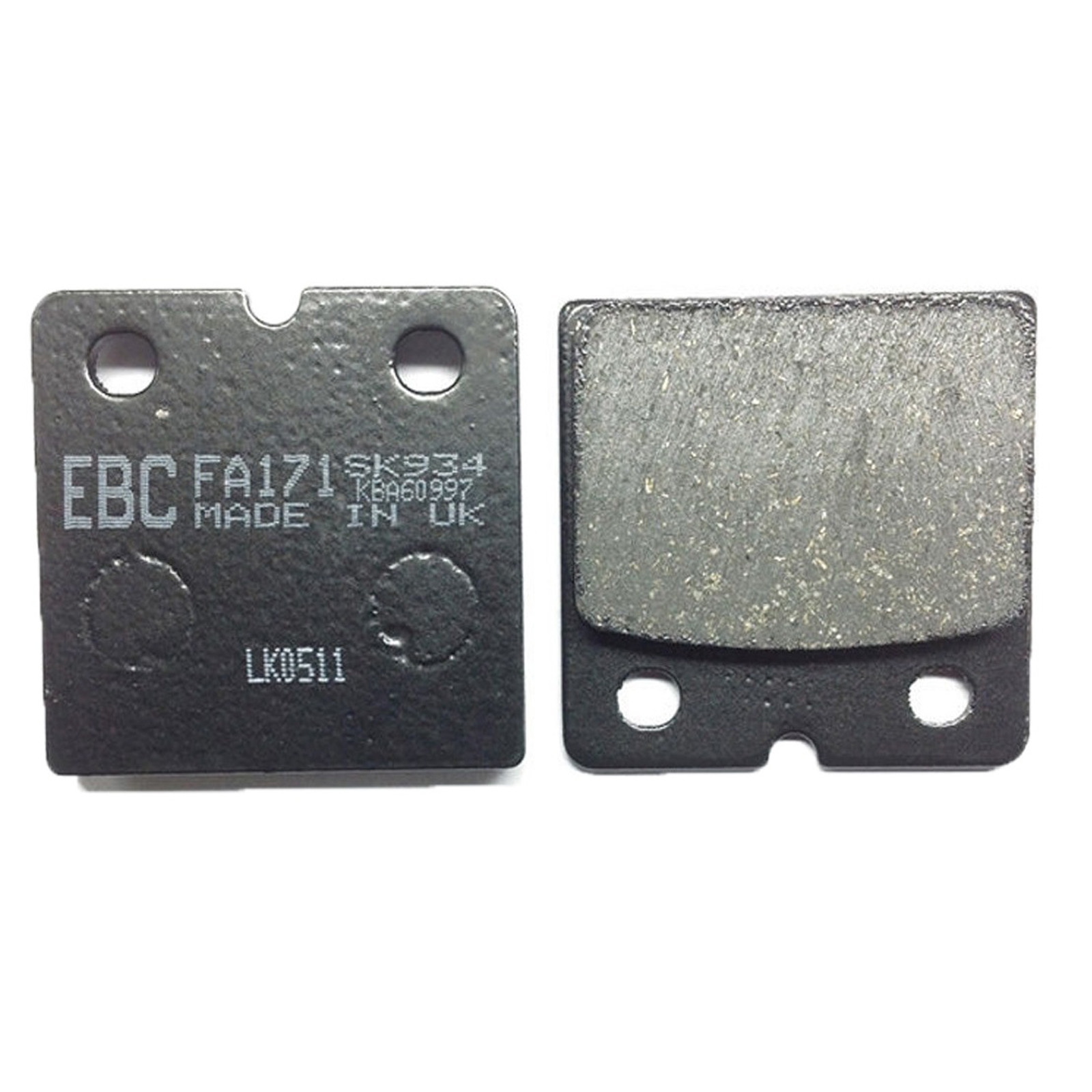 EBC Satz Bremsbeläge für BMW K75 K 75 K100 K 100 75/K569 100/K589 vorne+hinten