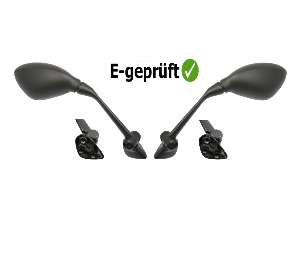 Verkleidungsspiegel Paar für BMW R1200 RS 2015-2022 R1250 RT 2019-2022 schwarz