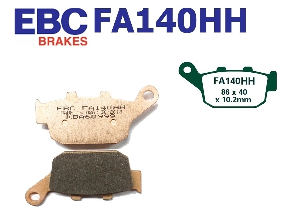 EBC FA140HH Bremsbeläge hinten für Honda Africa Twin XRV CB CBR NC Kawasaki Buell Triumph Suzuki