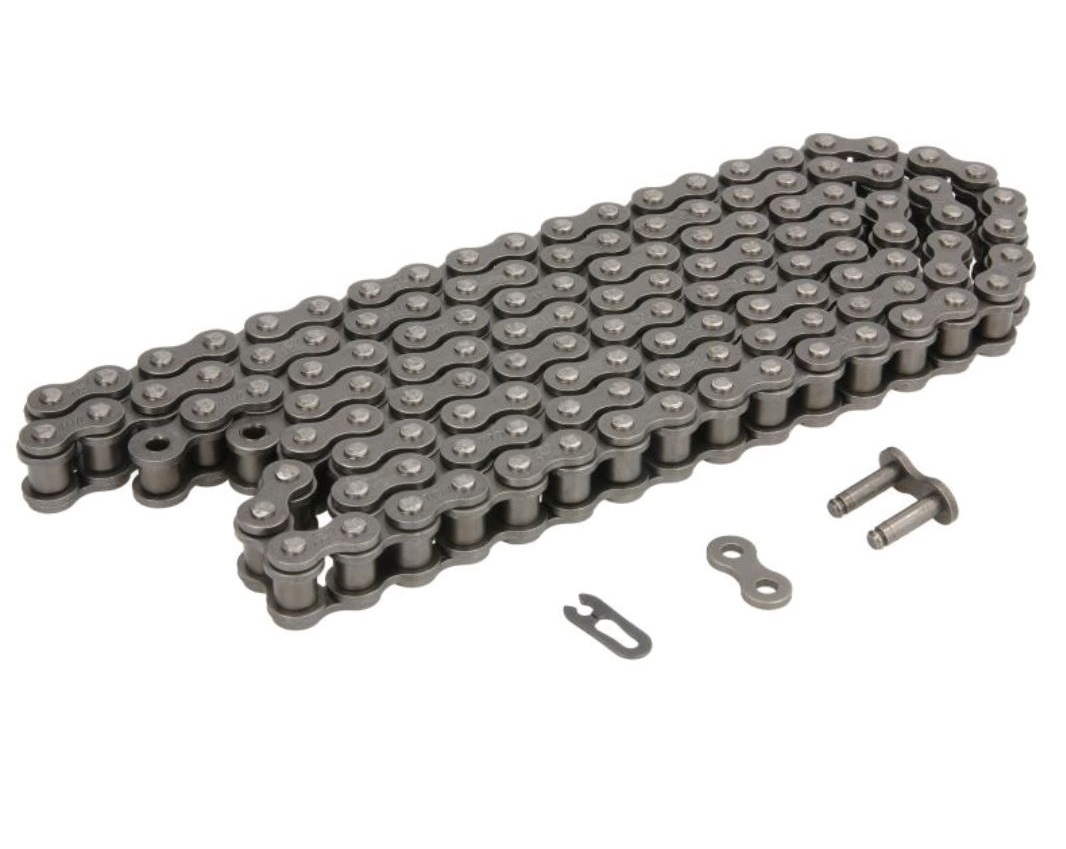 DID 428NZ Motorrad Standard-Kette 428 Teilung 116 Glieder offen mit Clipschloss