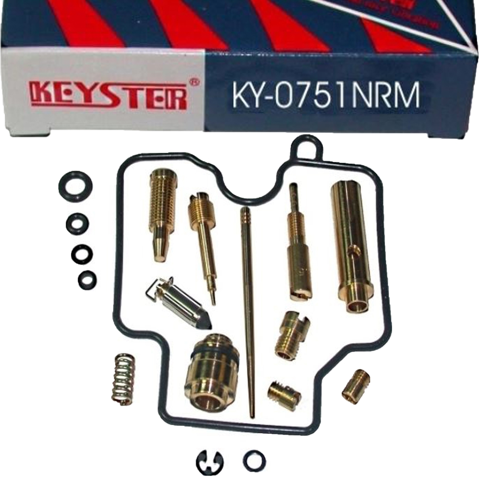 4x Keyster KY-0629NR KY-0751NRM Vergaser Reparatursatz für Yamaha XJ900 S Diversion 1995 - 2003