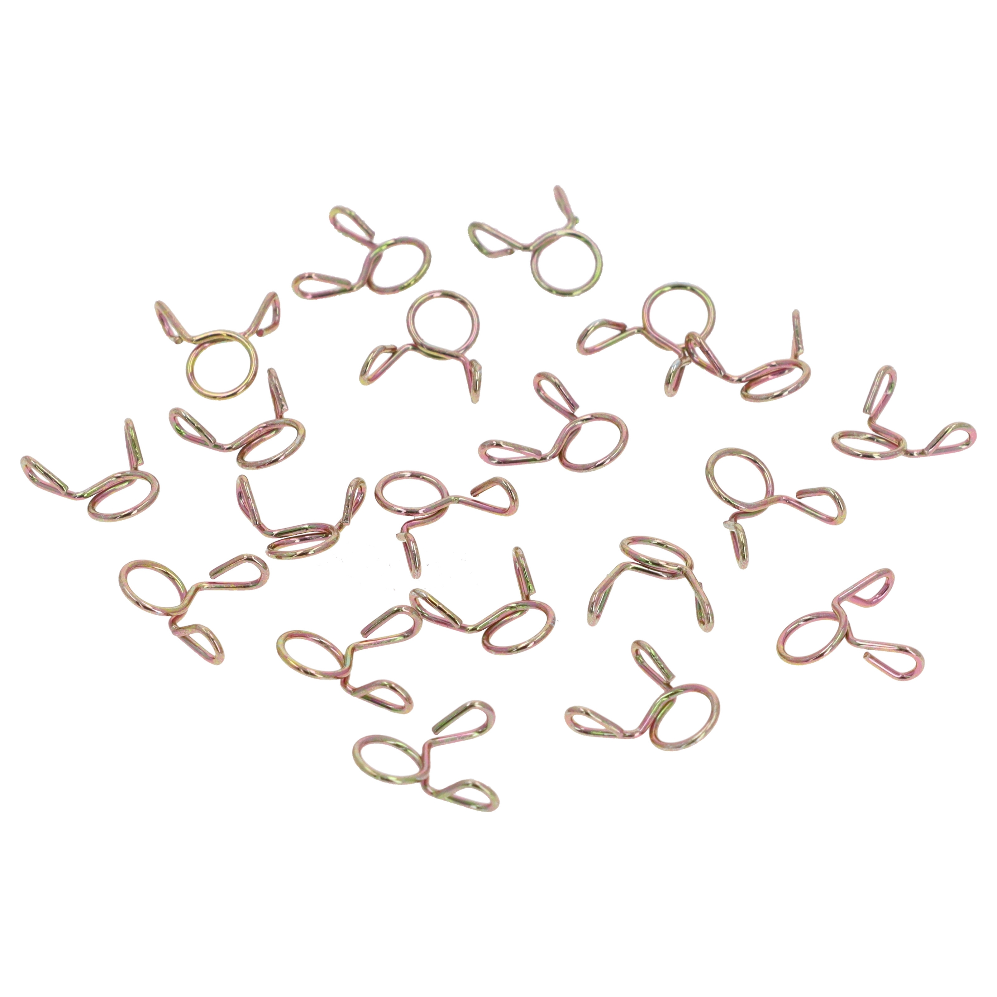20x Universelle Klemmen Schlauchklemmen für Benzinschlauch / Kraftstoffschlauch 5x1mm
