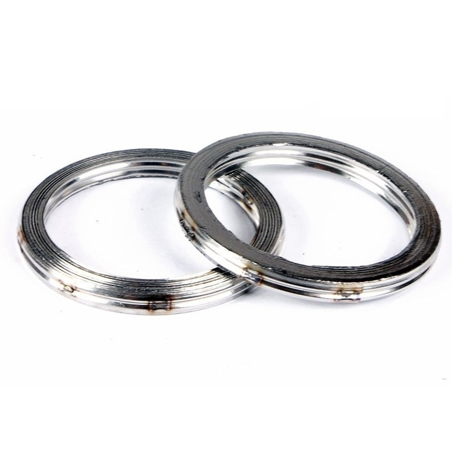 2x Auspuff Krümmerdichtung S410485012001 für Yamaha S`XTZ750 Super Tenere TDM Kawasaki KR-1 KR1-S 250