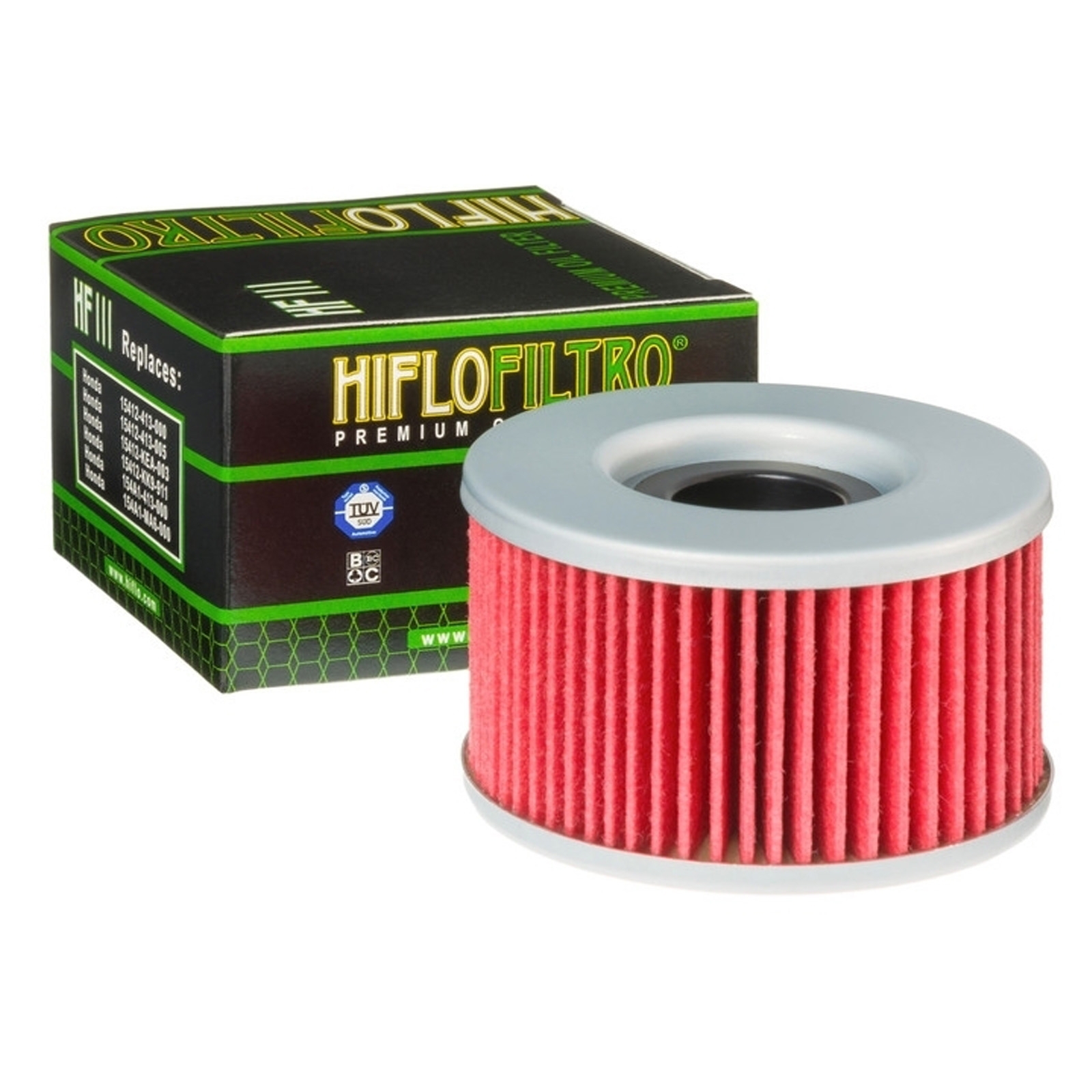HIFLO HF111 Ölfilter für Honda CX 500 CB 250 400 CBX 550 CMX TRX 680 VT 250 VTR 250