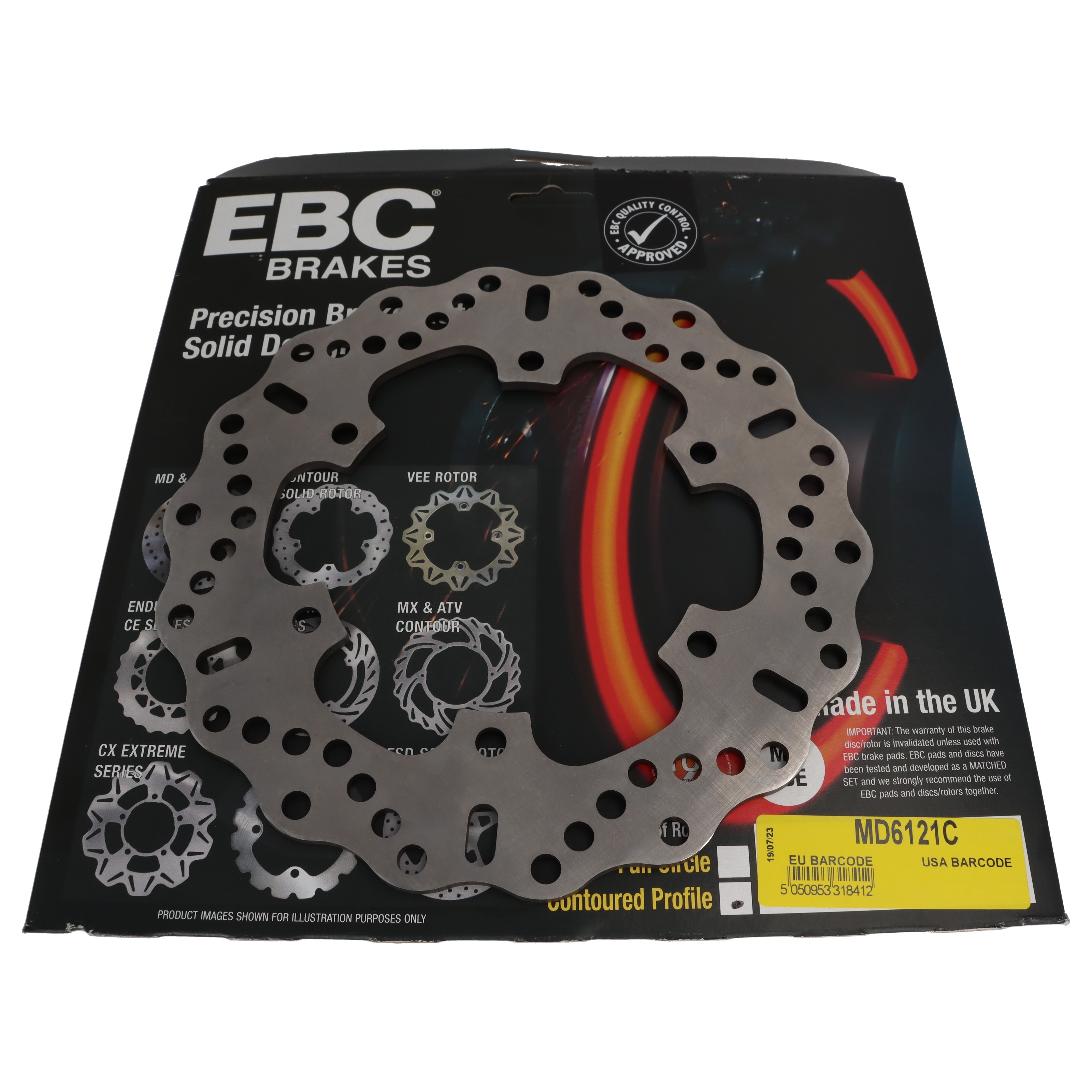 EBC Contour Bremsscheibe MD6121C