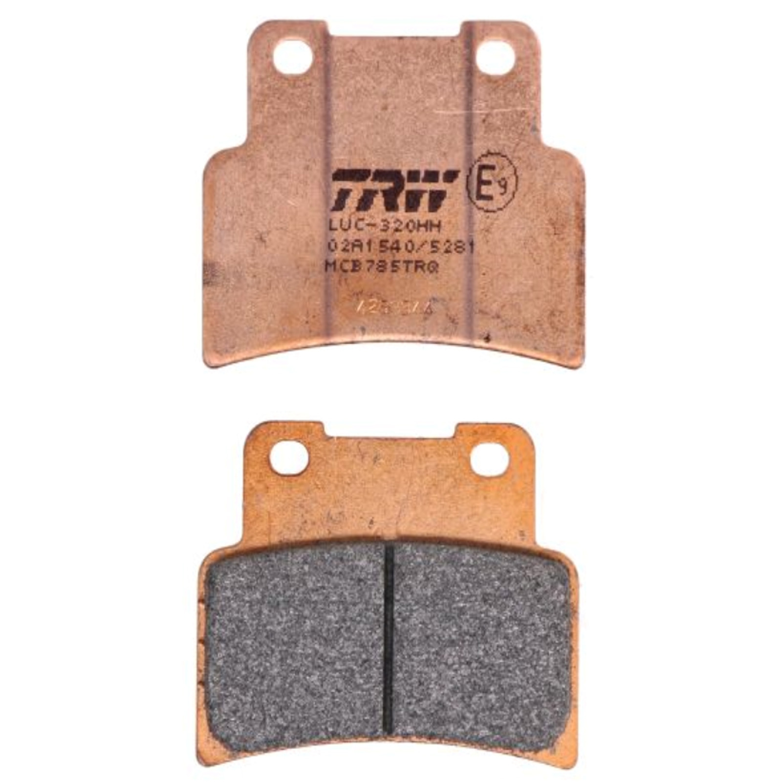 TRW MCB785TRQ Sintermetall Bremsbeläge vorne für Aprilia RS125 Dorsoduro Mana Shiver Yamaha YZF-R1