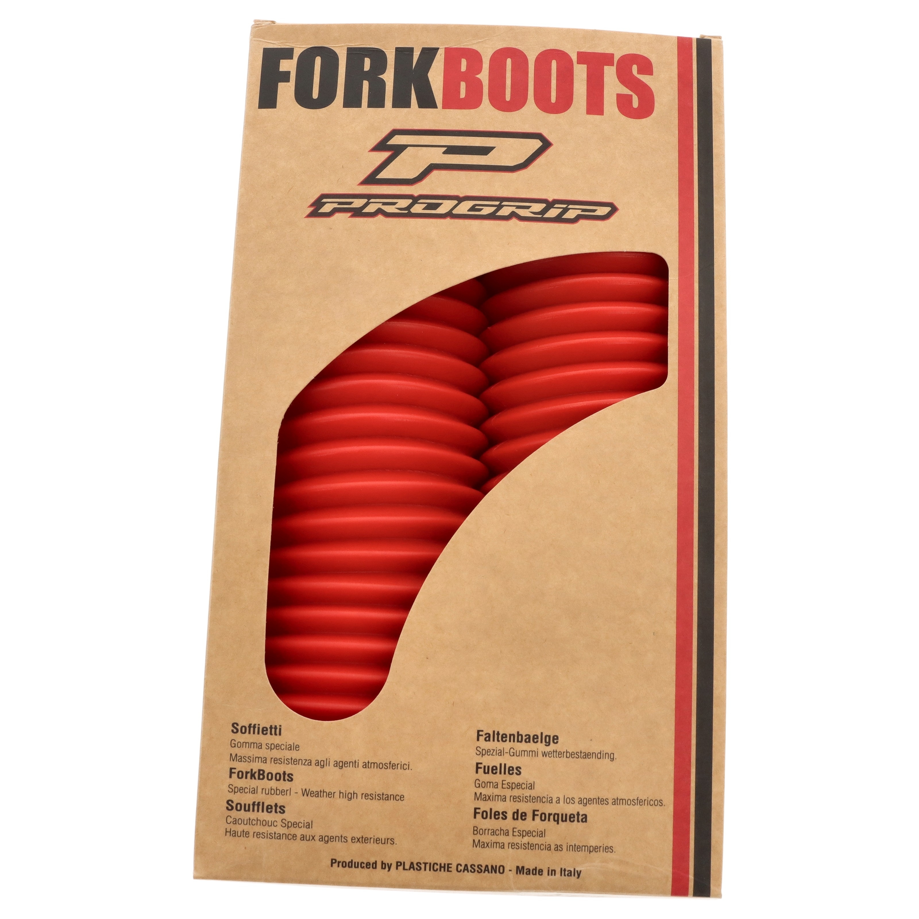 Progrip 2510.02 Faltenbalg Satz Rot