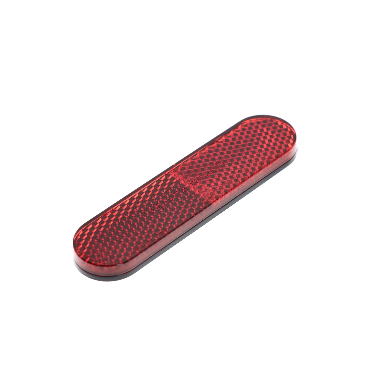 Rückstrahler Katzenauge Reflektor, selbstklebende Folie, E-geprüft, 96x24x8mm