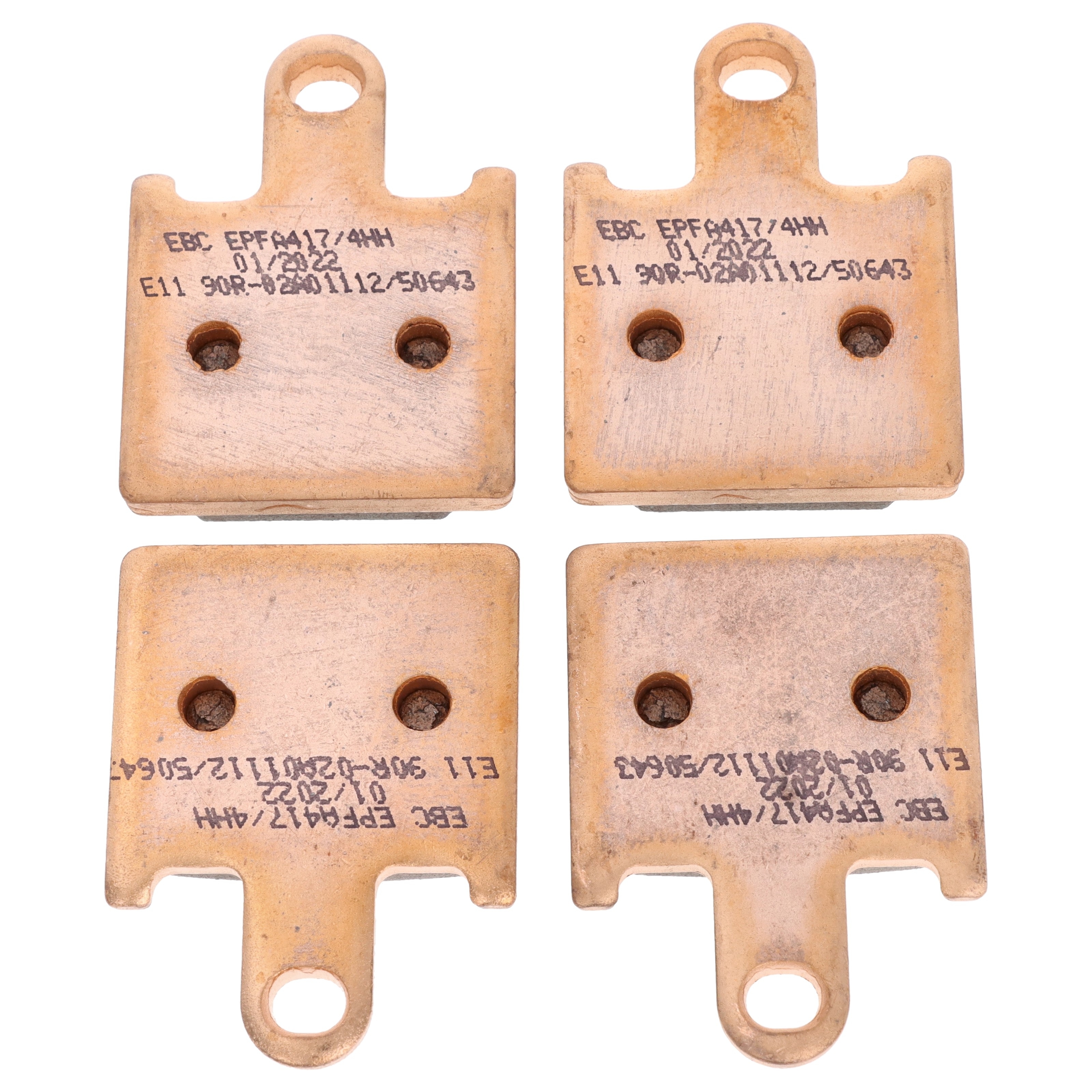 EBC EPFA417/4HH Bremsbeläge vorne für Kawasaki Z 750 11-14 1000 07-09 ZX-6R 600 GTR ZZR 1400