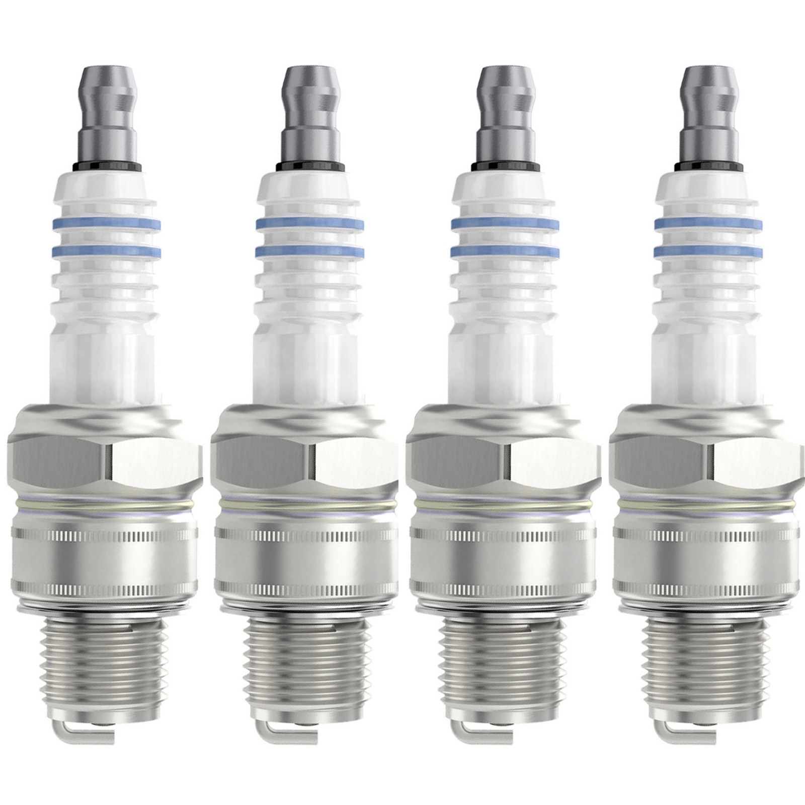 4x Bosch 0241235607 Zündkerze für VW Käfer Beetle Vespa PK50 PX125 Piaggio Hercules KTM Ducati