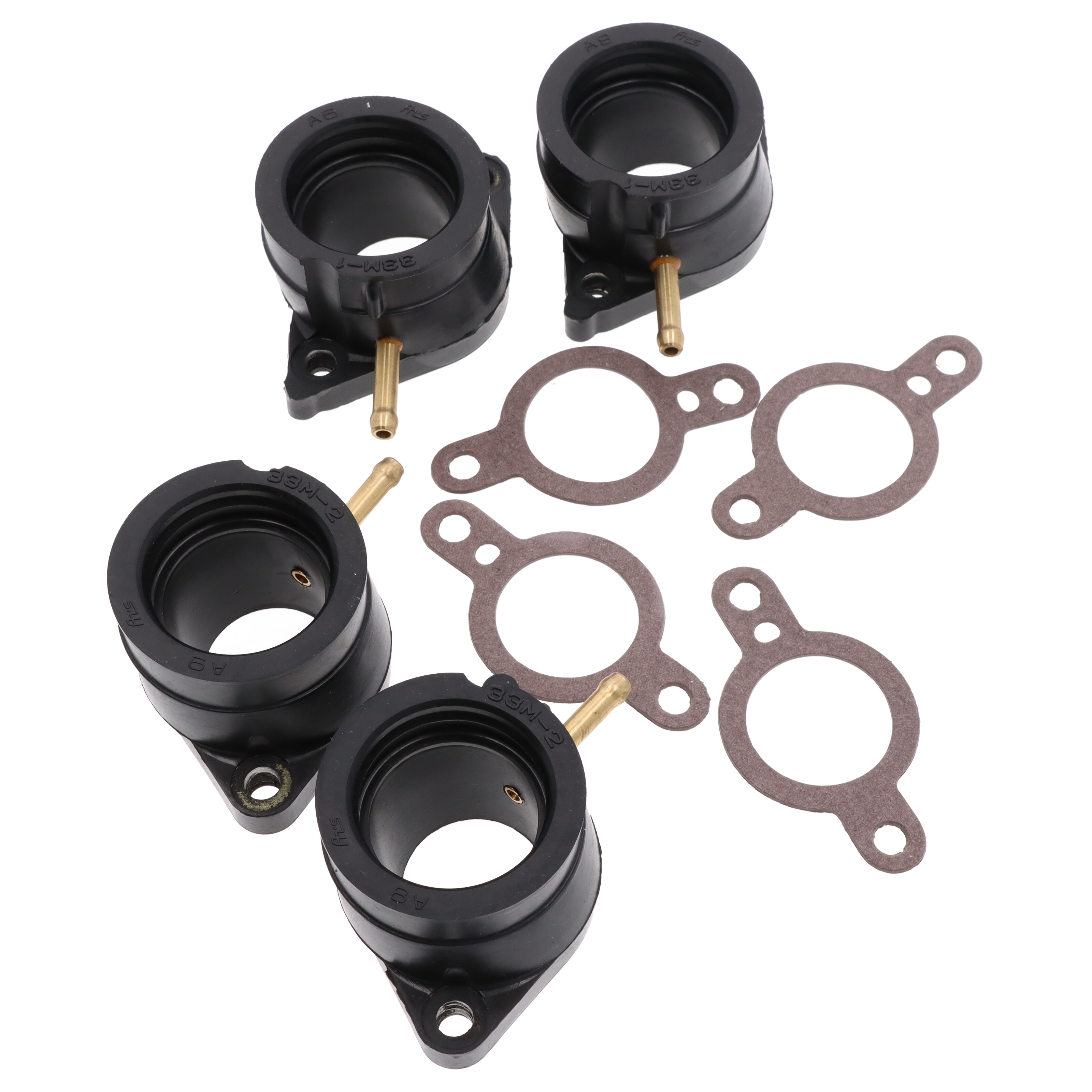 Tourmax CHY-16 Vergaseransaugstutzen für Yamaha YX 600 Radian Baujahr 1986 4 Stutzen