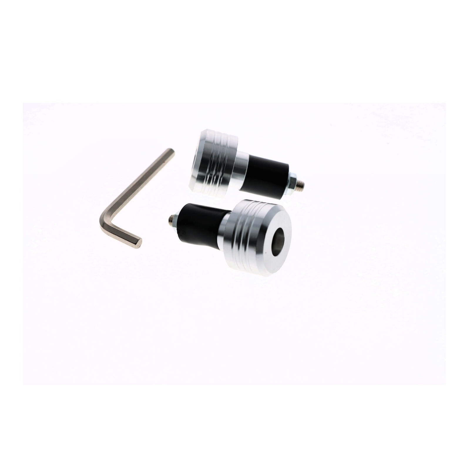 Motorrad Lenkerenden / Lenkergewichte 104g AD 30mm Alu genutet