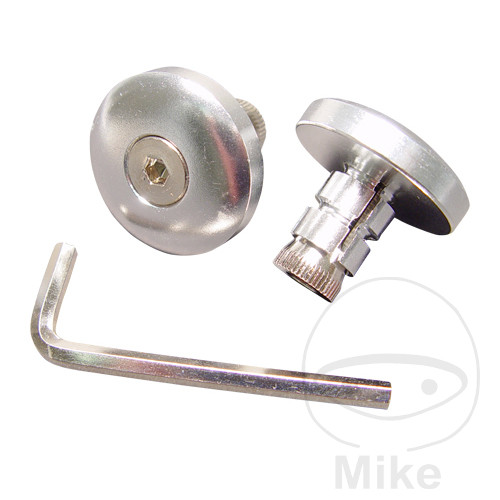 Lenkerenden Aluminium silber01125667