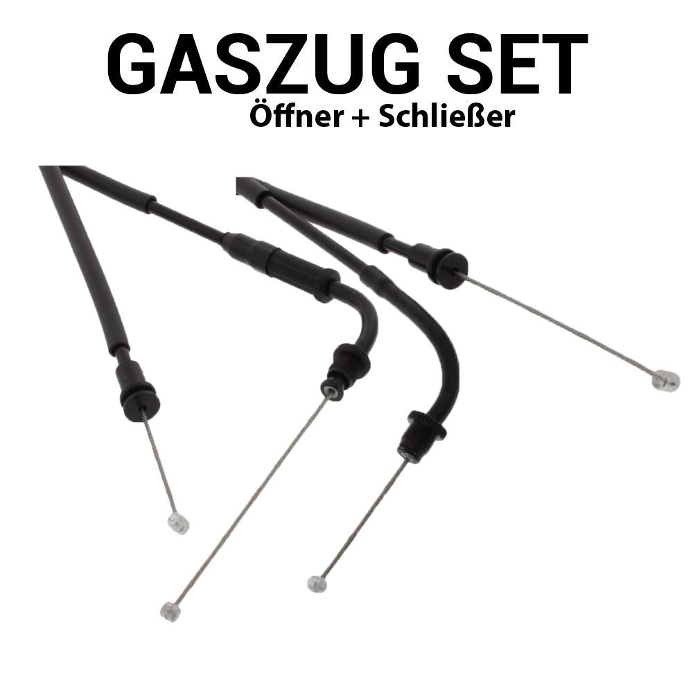 Gaszug Satz für BMW S 1000 RR K10/K46 0507 2009 - 2011 Gasseil Öffner A & Schliesser B