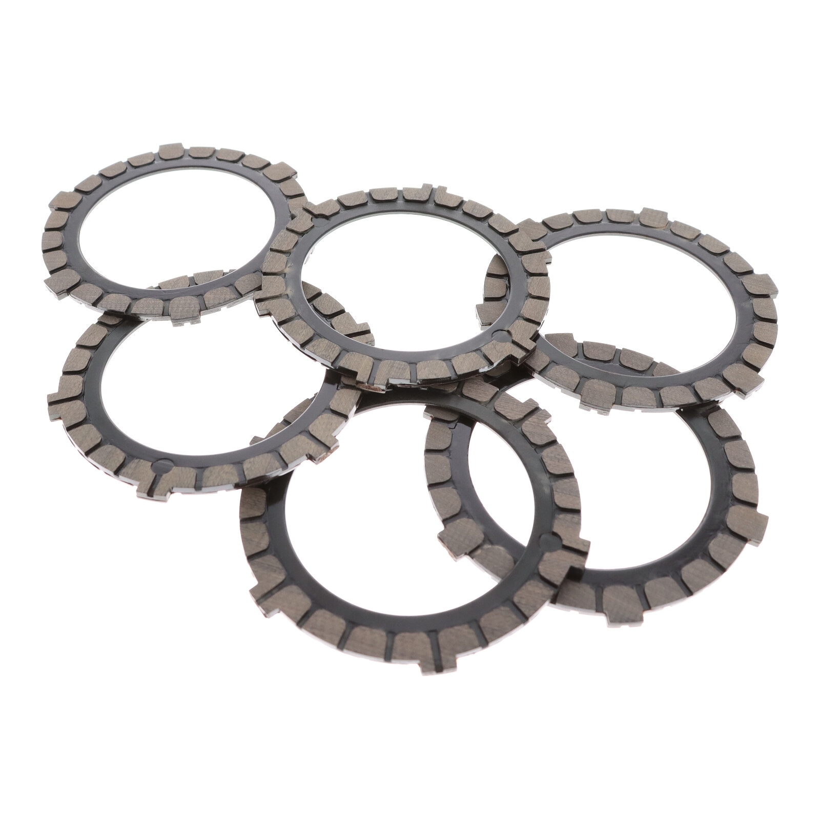 6x Kupplungsscheibe Reibscheibe Reibbelag für MZ ES ETS TS ETZ 125 150 3.5 mm