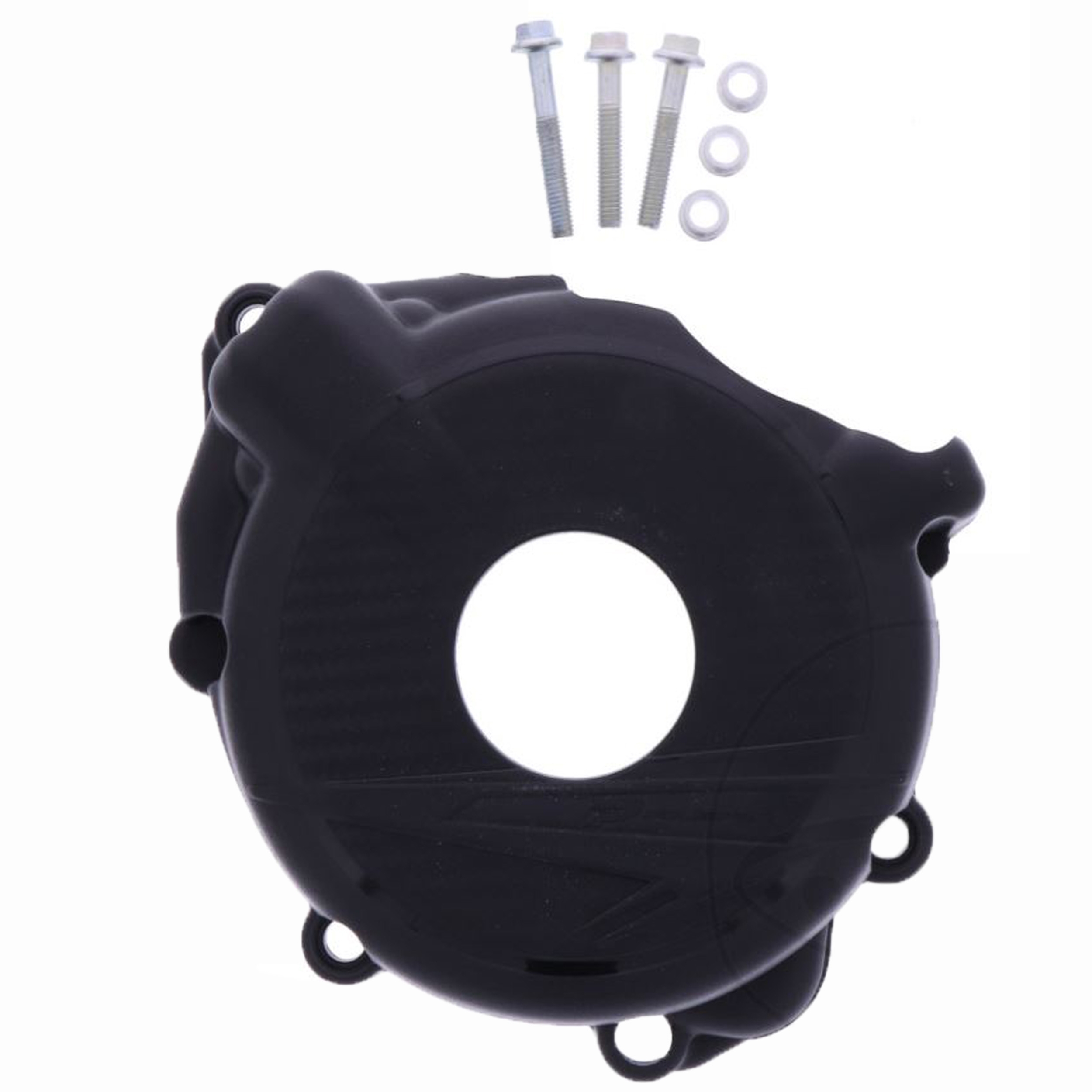 Polisport Kupplungsdeckel Protektor Schwarz für Suzuki DR-Z 400 DRZ400 E S SM SMU 2000 - 2008