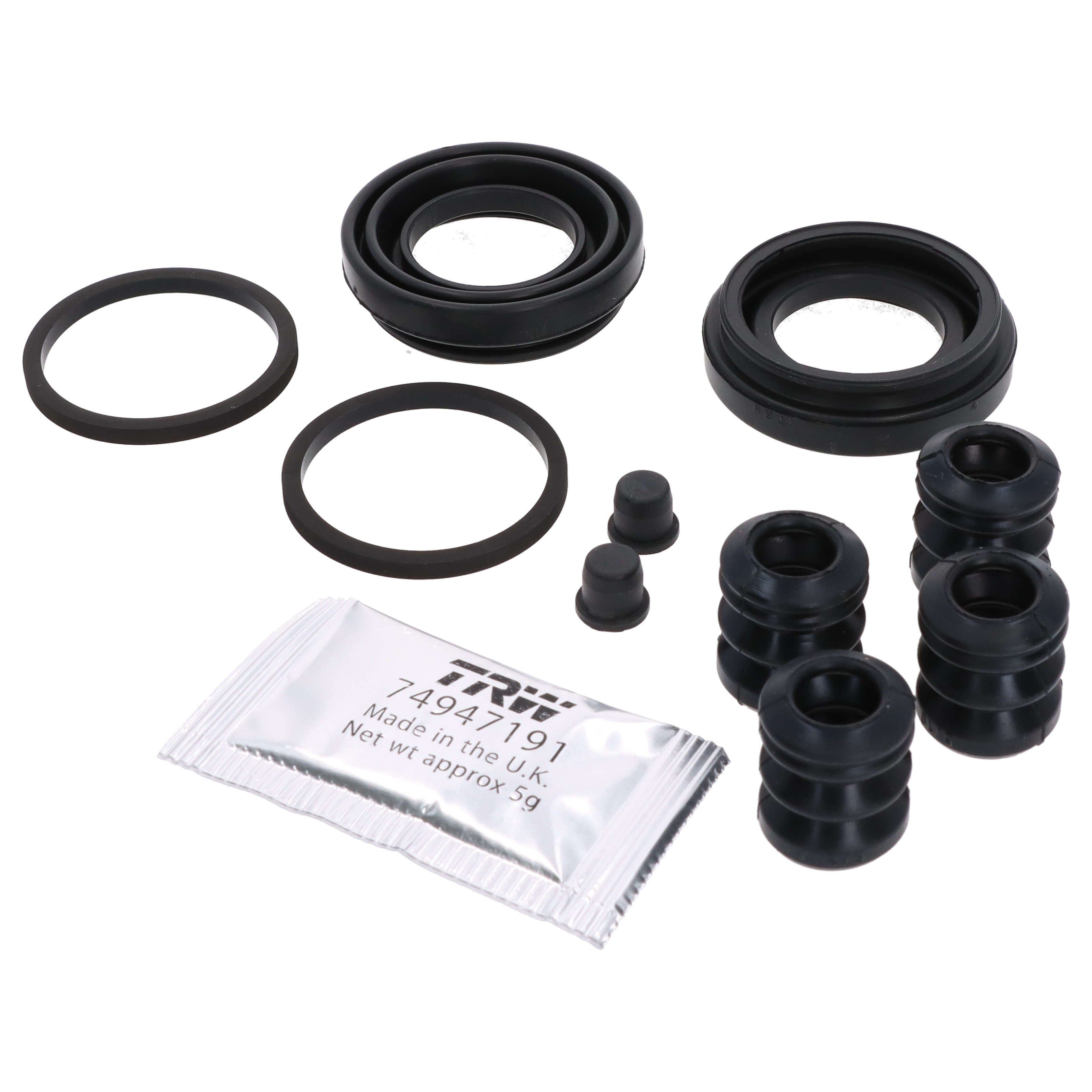 TRW SP8980 Reparatursatz Bremssattel hinten für Audi Seat Skoda VW Fita Alfa Romeo
