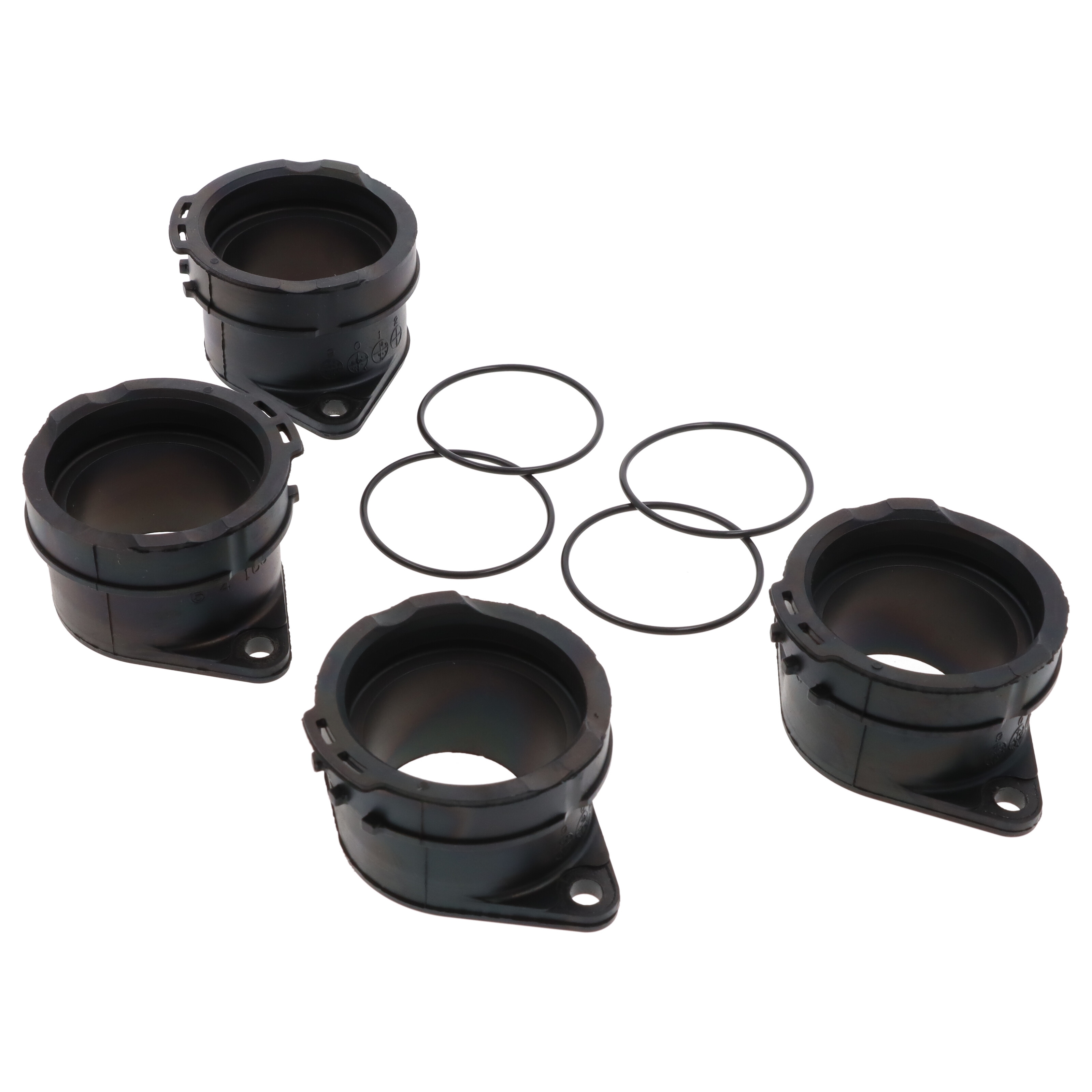 Tourmax CHK-15 Vergaseransaugstutzen für Kawasaki Ninja ZX-9R 900 1998 - 1999 4 Stück