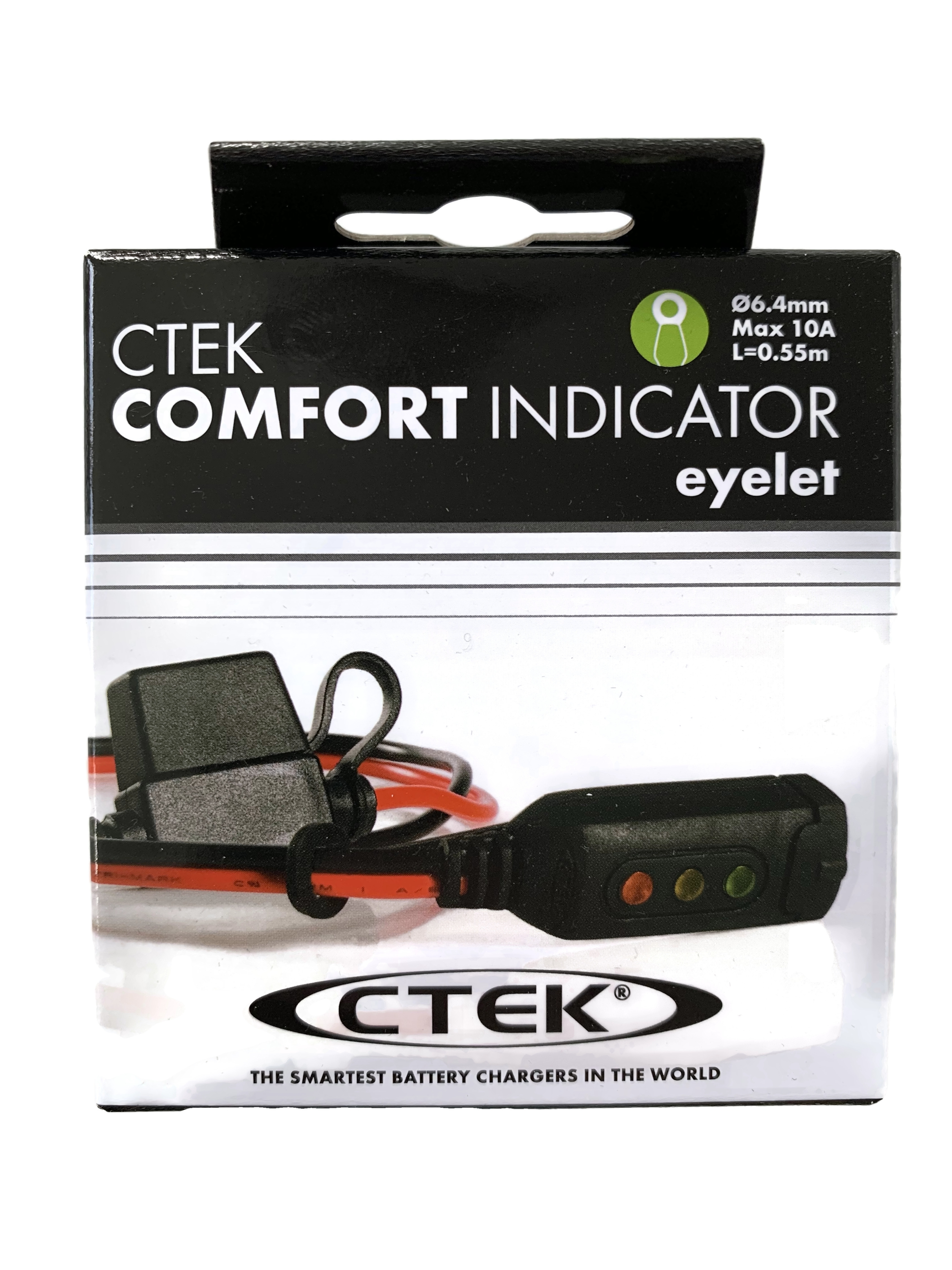 CTEK Ladezustandsanzeige / Comfort Indicator mit Ringkabelschuhen M6